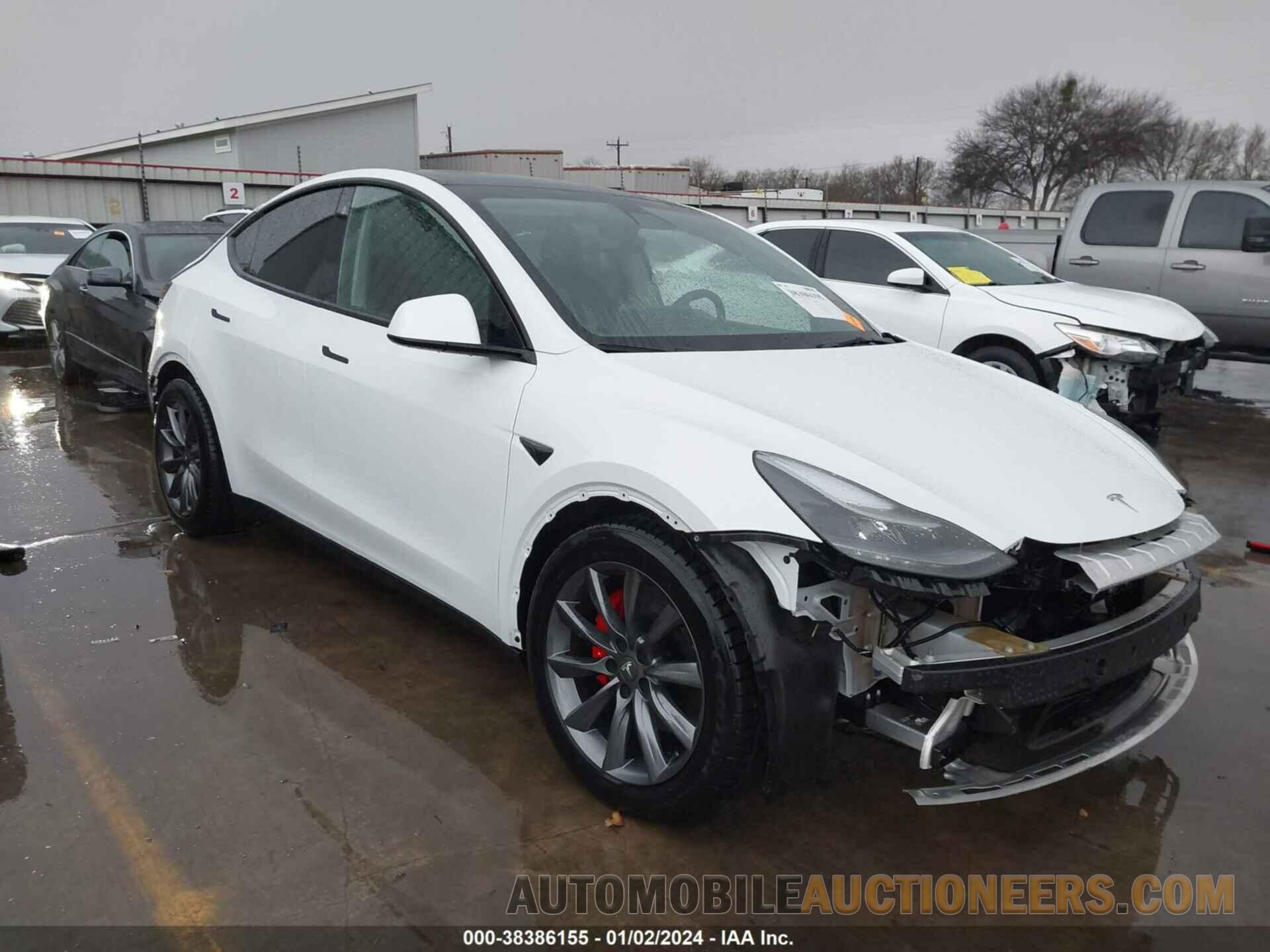 7SAYGDEF3NF396262 TESLA MODEL Y 2022