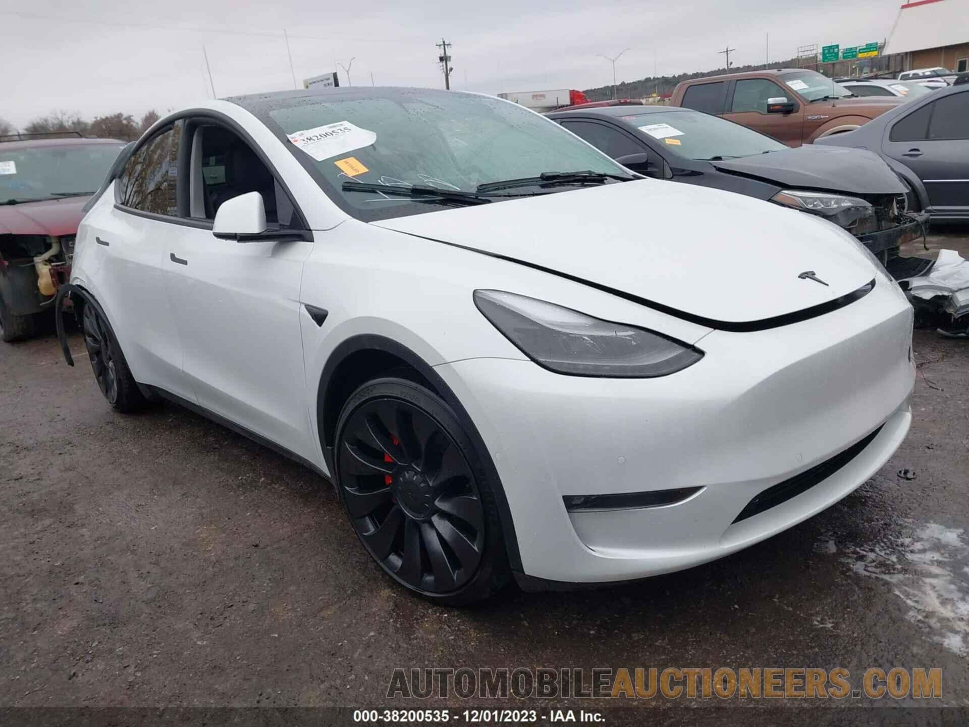 7SAYGDEF3NF398271 TESLA MODEL Y 2022