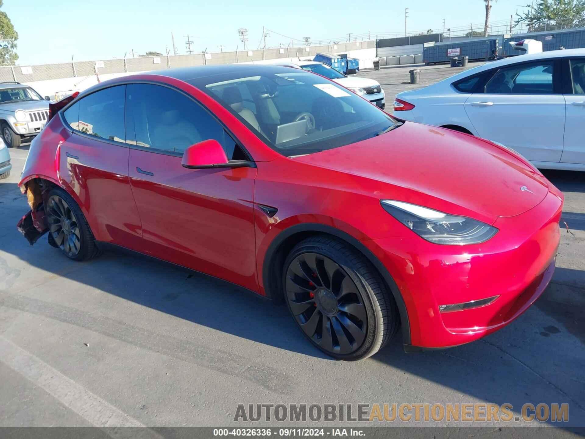 7SAYGDEF3NF403825 TESLA MODEL Y 2022