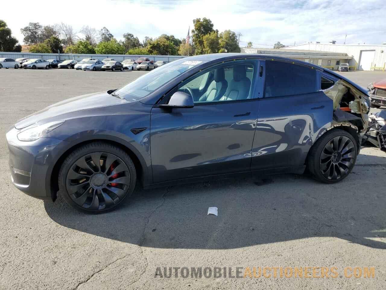 7SAYGDEF3NF405851 TESLA MODEL Y 2022