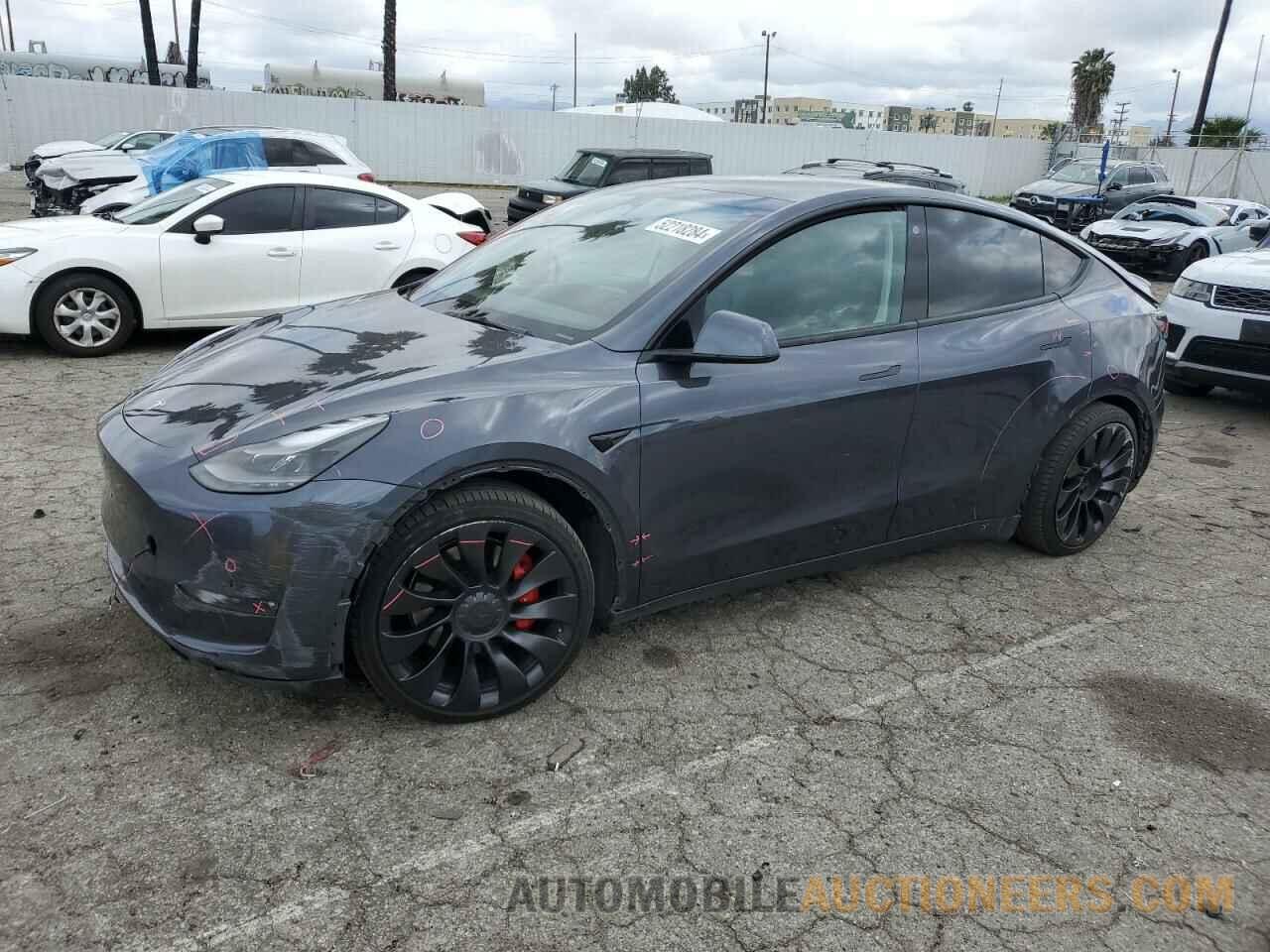 7SAYGDEF3NF406093 TESLA MODEL Y 2022