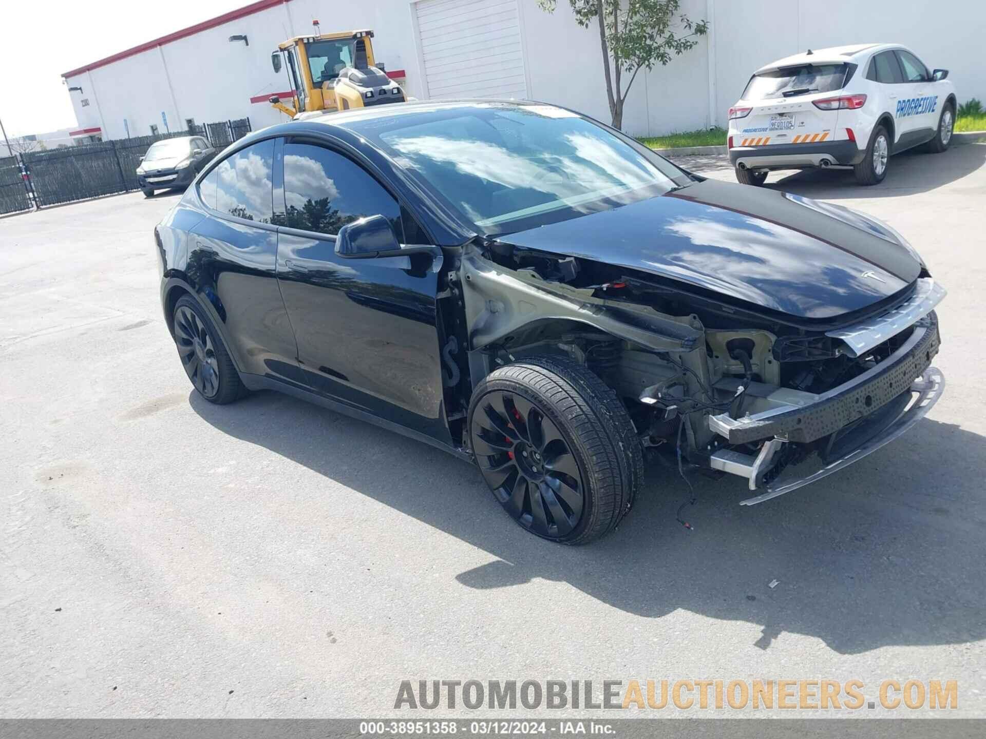 7SAYGDEF3NF407440 TESLA MODEL Y 2022