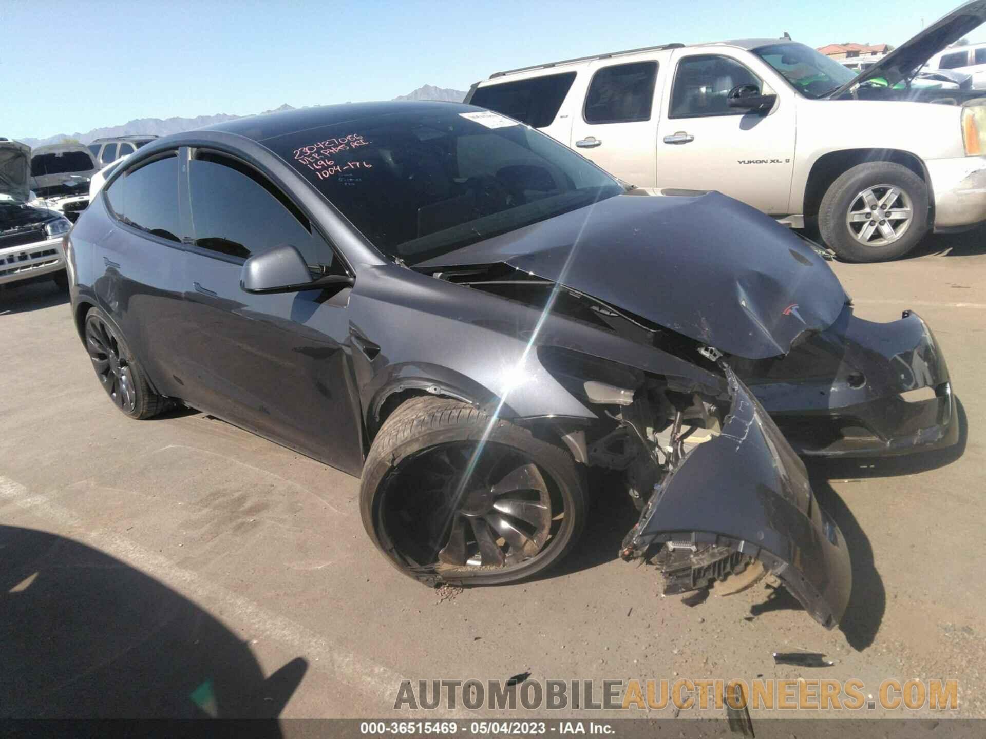 7SAYGDEF3NF411696 TESLA MODEL Y 2022