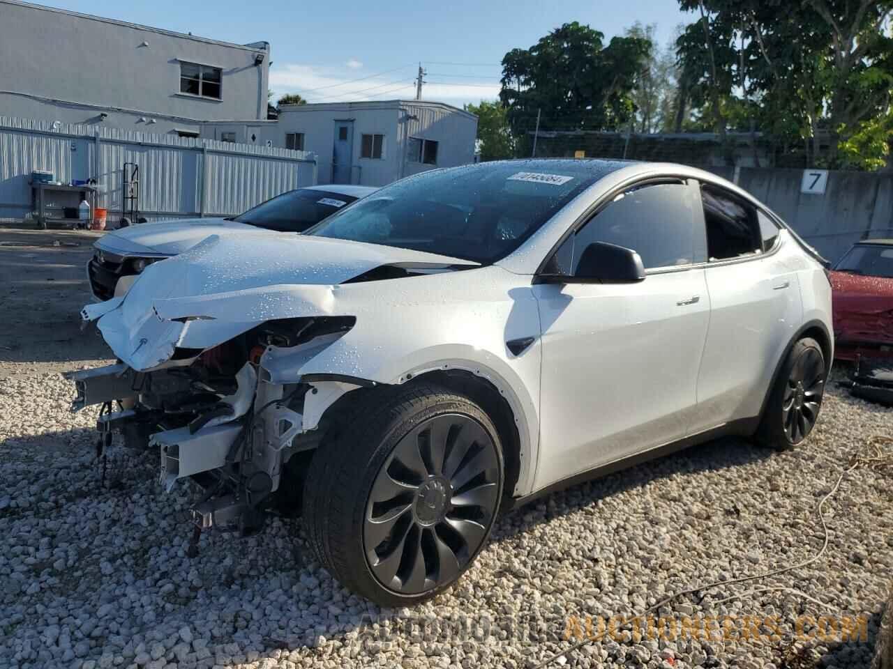 7SAYGDEF3NF413612 TESLA MODEL Y 2022