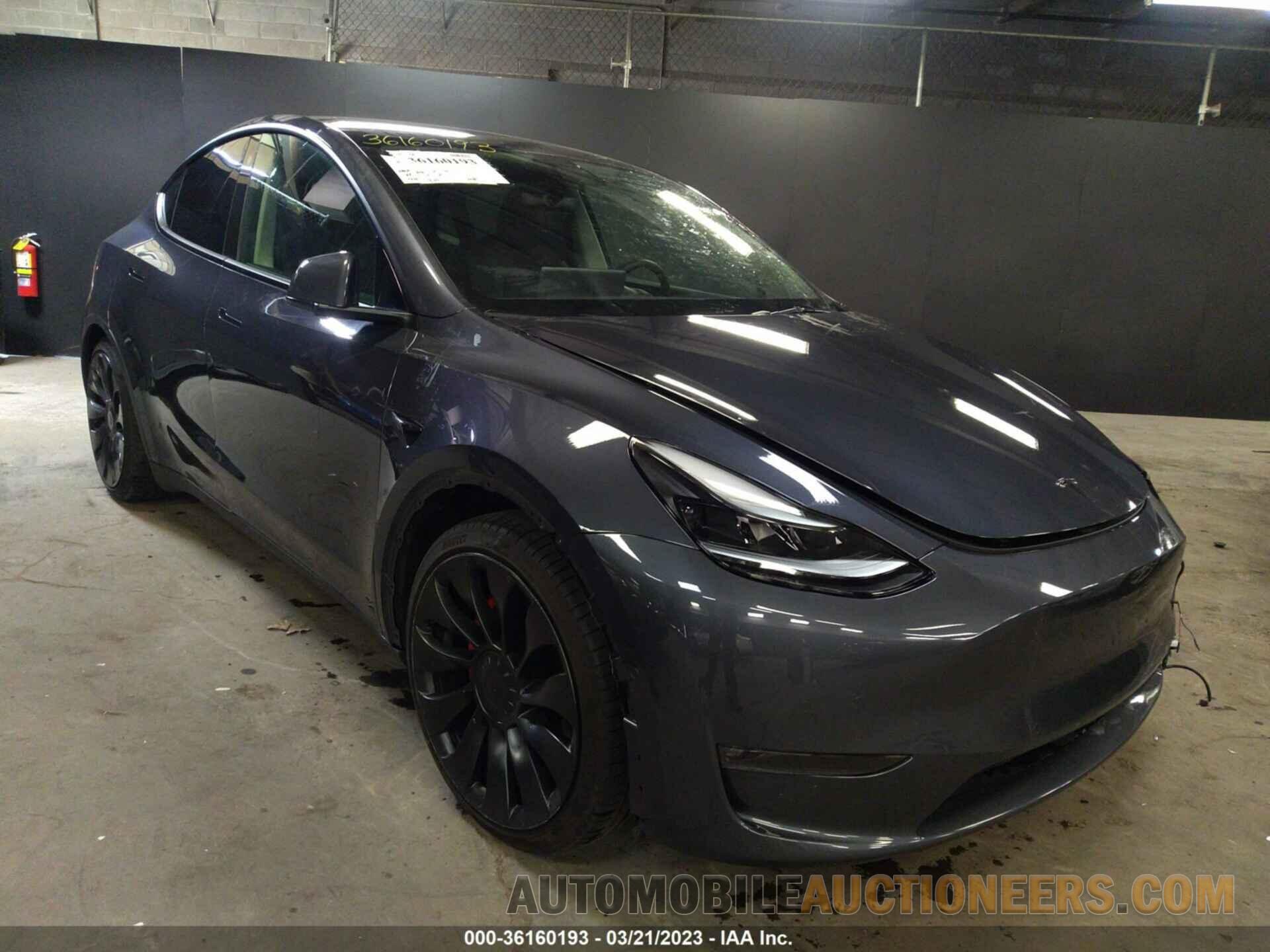 7SAYGDEF3NF436856 TESLA MODEL Y 2022