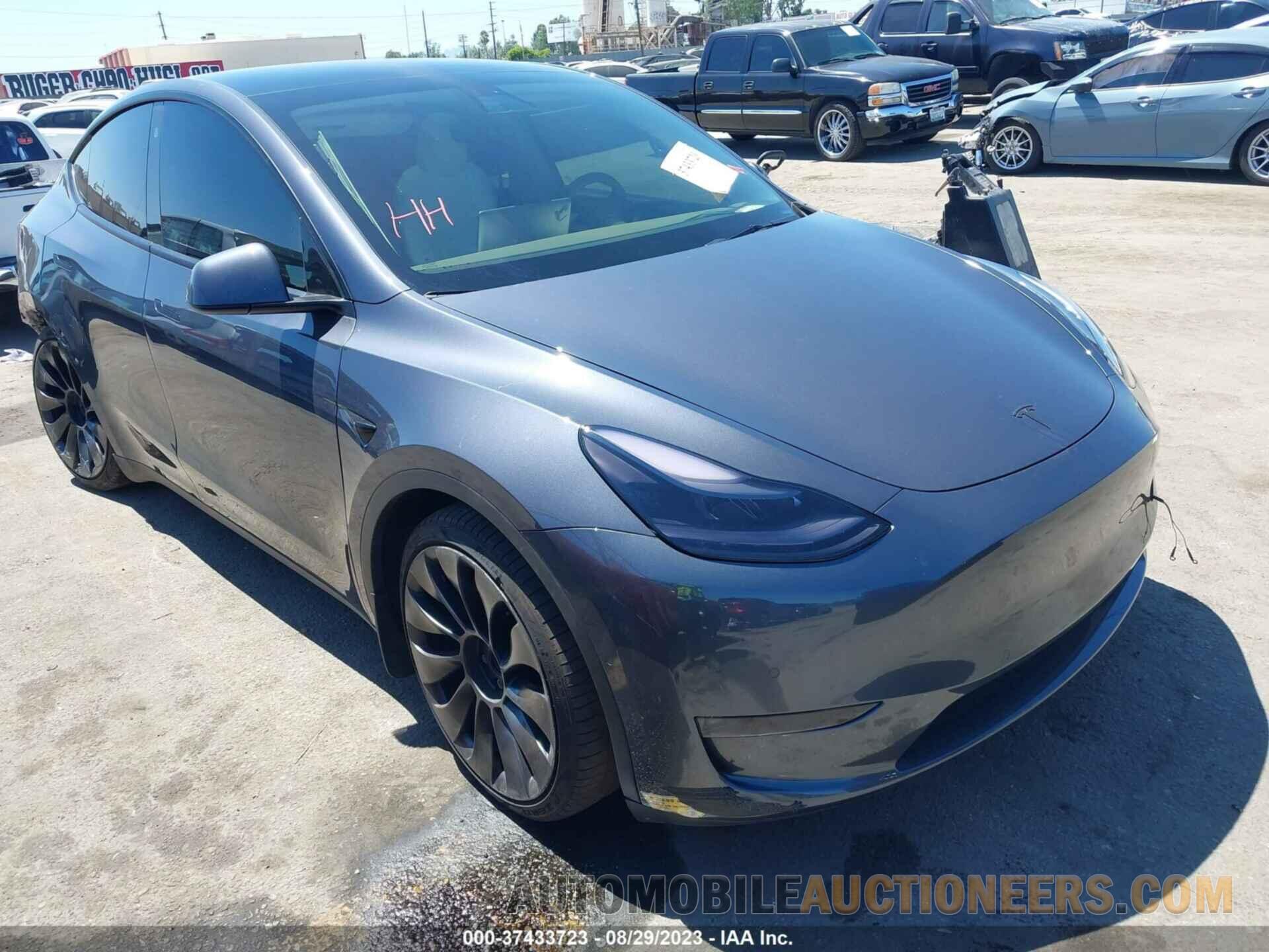 7SAYGDEF3NF439868 TESLA MODEL Y 2022