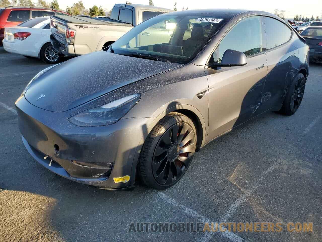 7SAYGDEF3NF444374 TESLA MODEL Y 2022