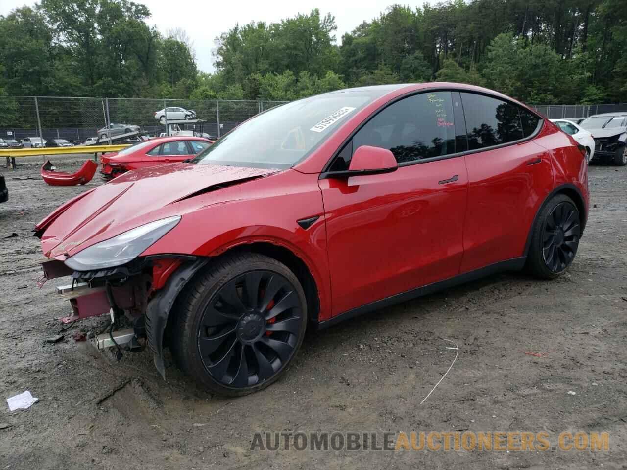 7SAYGDEF3NF449008 TESLA MODEL Y 2022