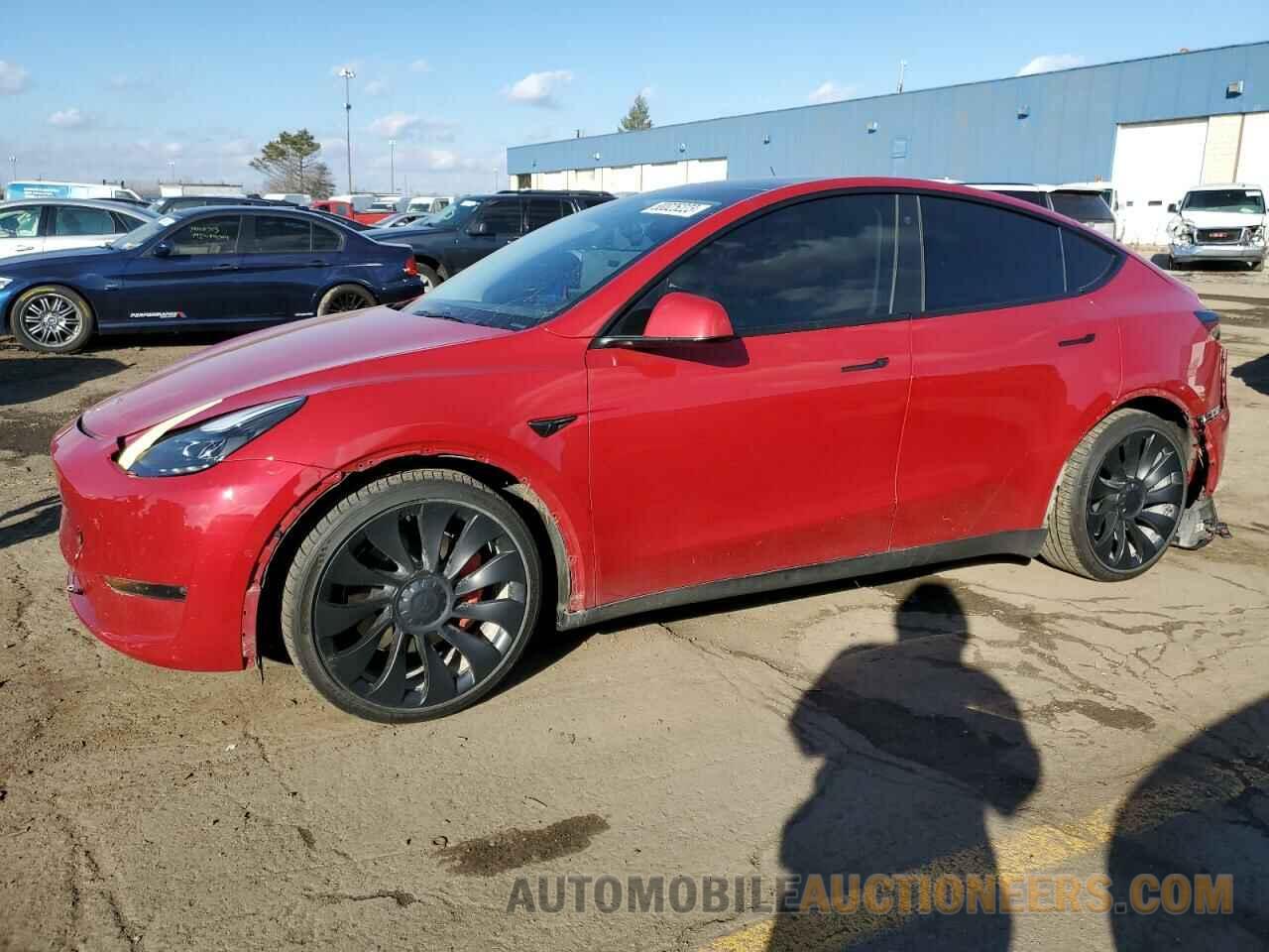 7SAYGDEF3NF452216 TESLA MODEL Y 2022