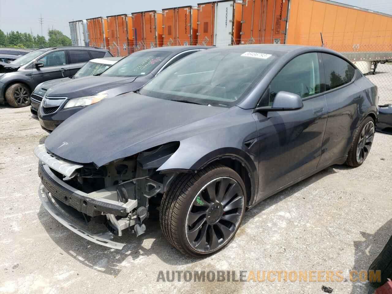 7SAYGDEF3NF452751 TESLA MODEL Y 2022