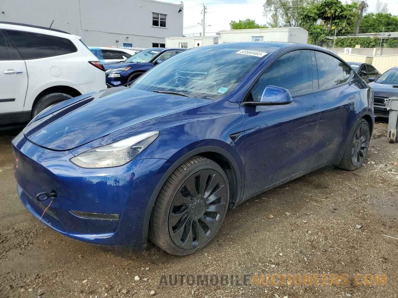 7SAYGDEF3NF452765 TESLA MODEL Y 2022