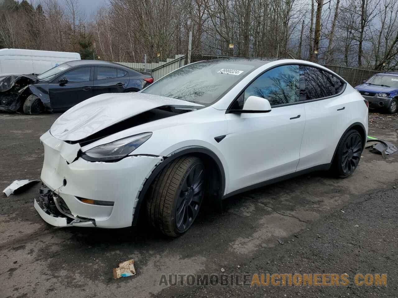 7SAYGDEF3NF462714 TESLA MODEL Y 2022