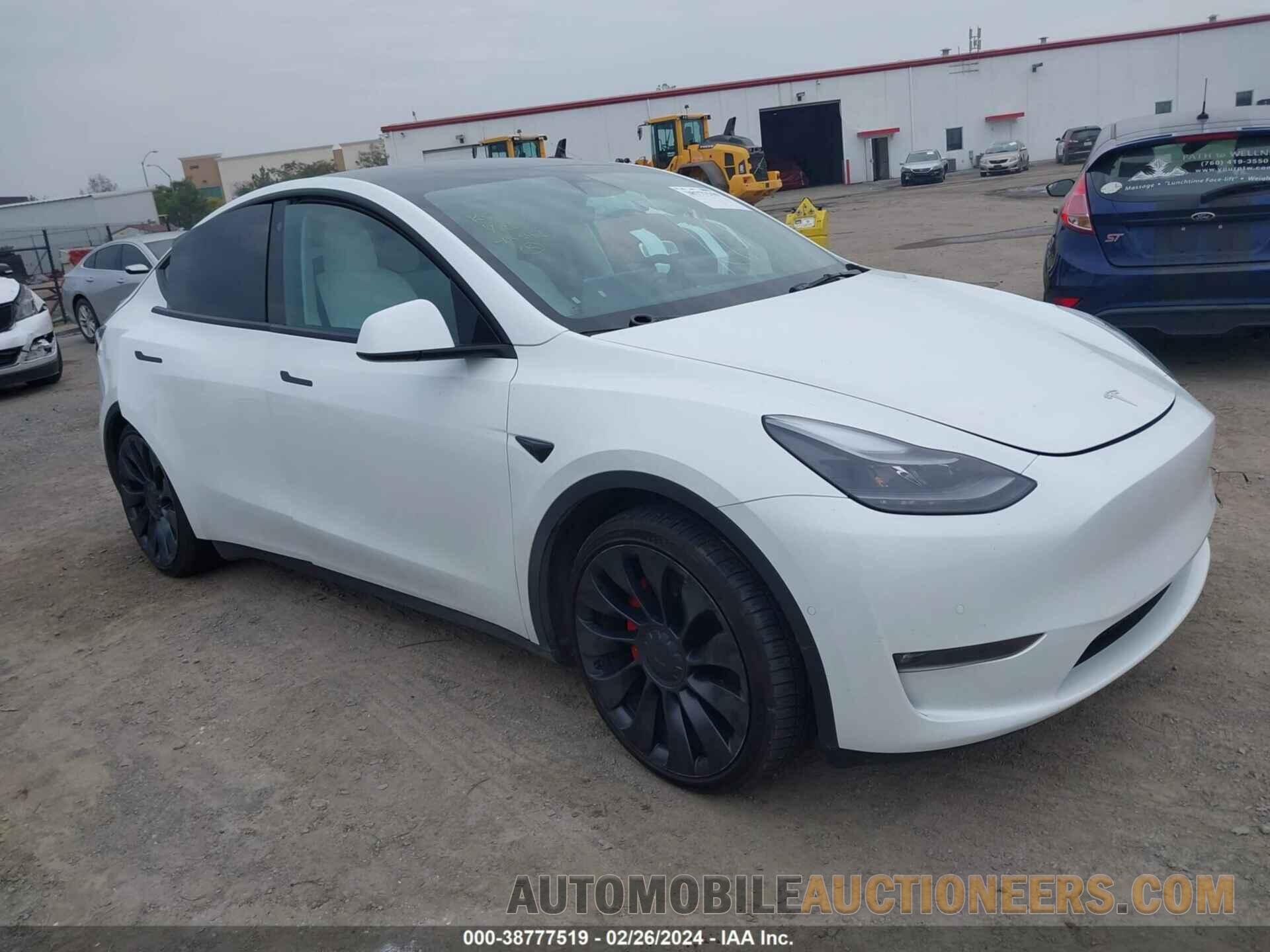 7SAYGDEF3NF485619 TESLA MODEL Y 2022