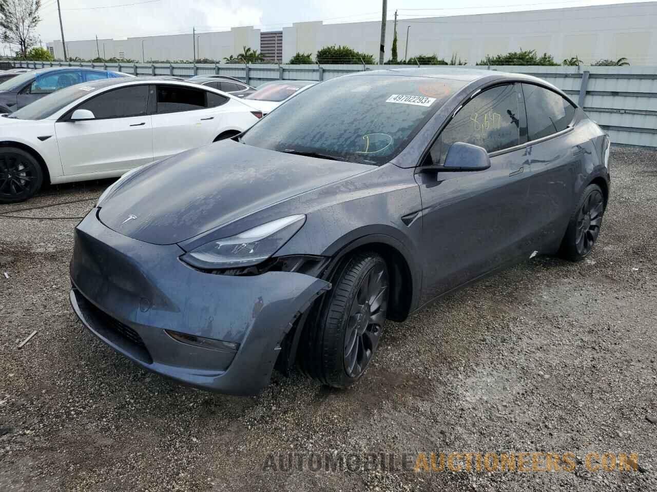 7SAYGDEF3NF494577 TESLA MODEL Y 2022