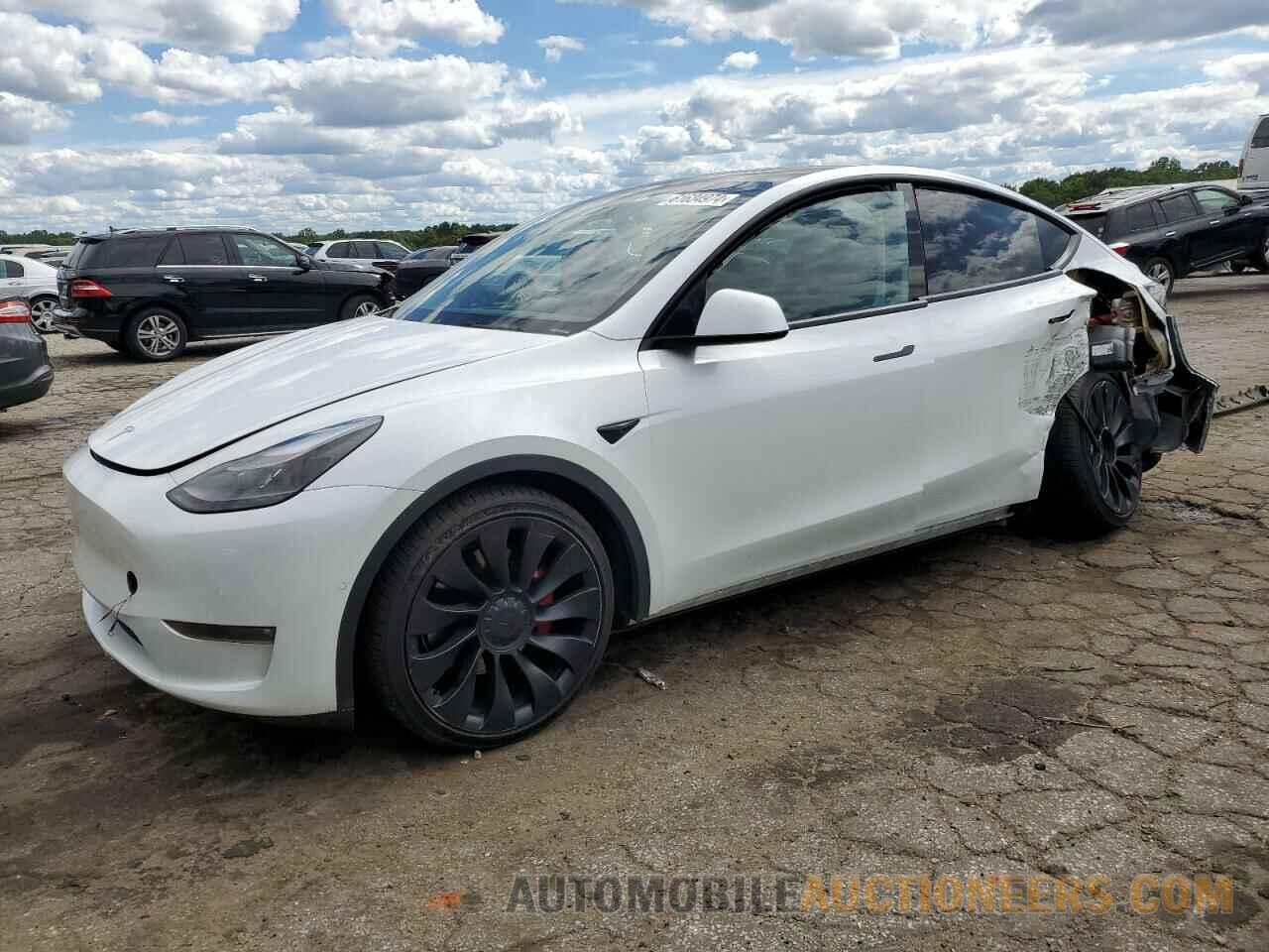 7SAYGDEF3NF508543 TESLA MODEL Y 2022