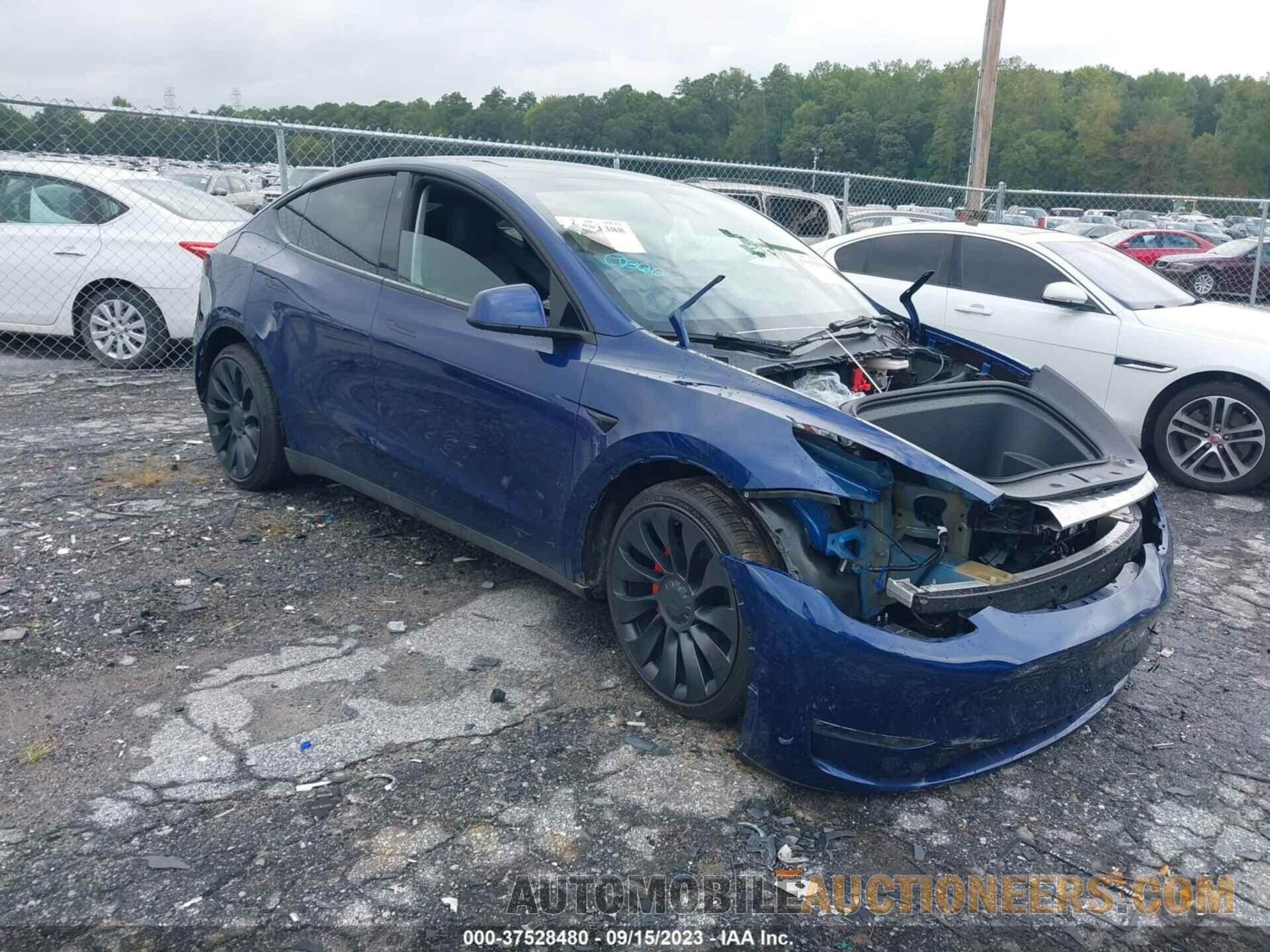 7SAYGDEF3NF515766 TESLA MODEL Y 2022