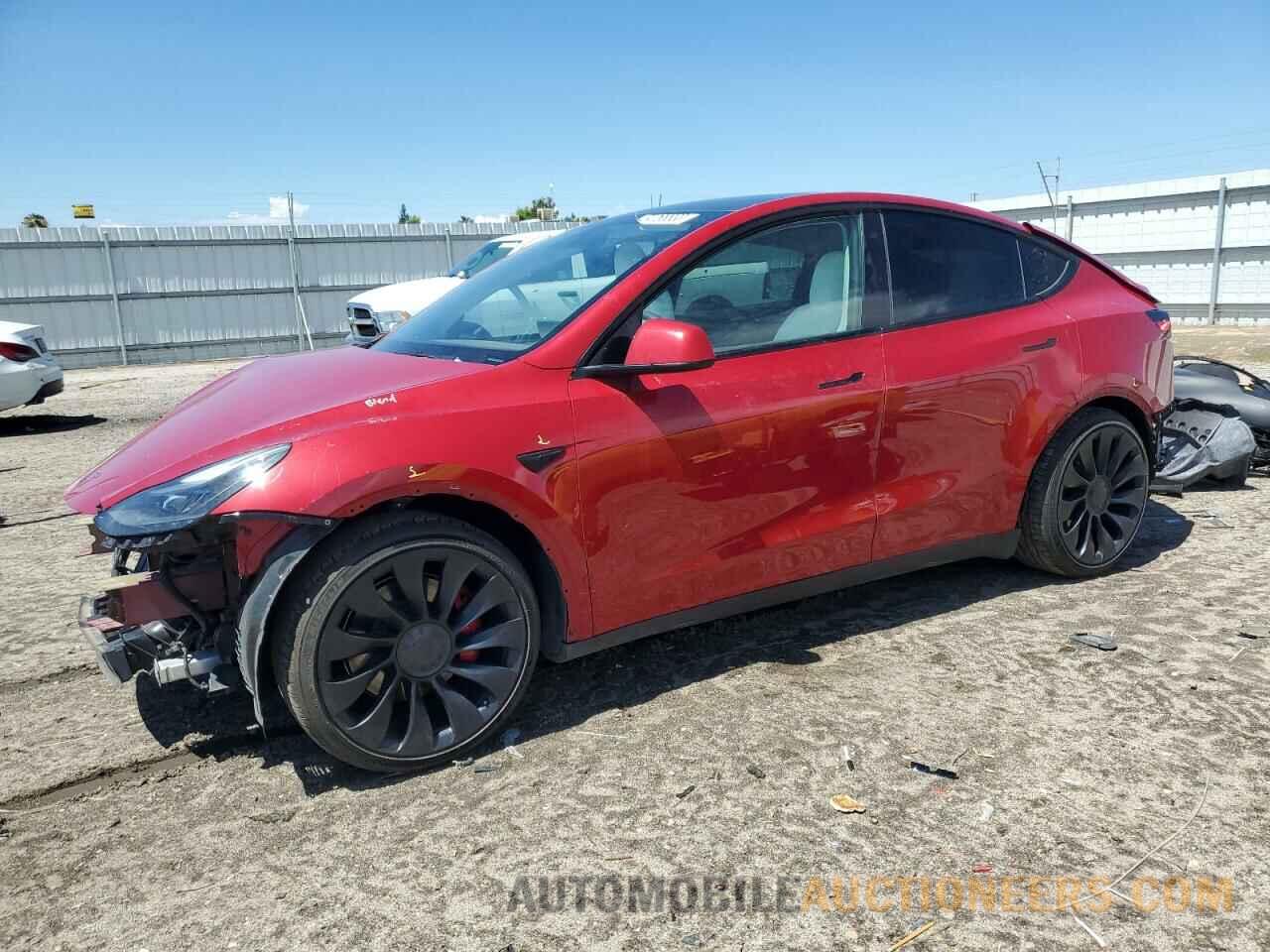 7SAYGDEF3NF530168 TESLA MODEL Y 2022