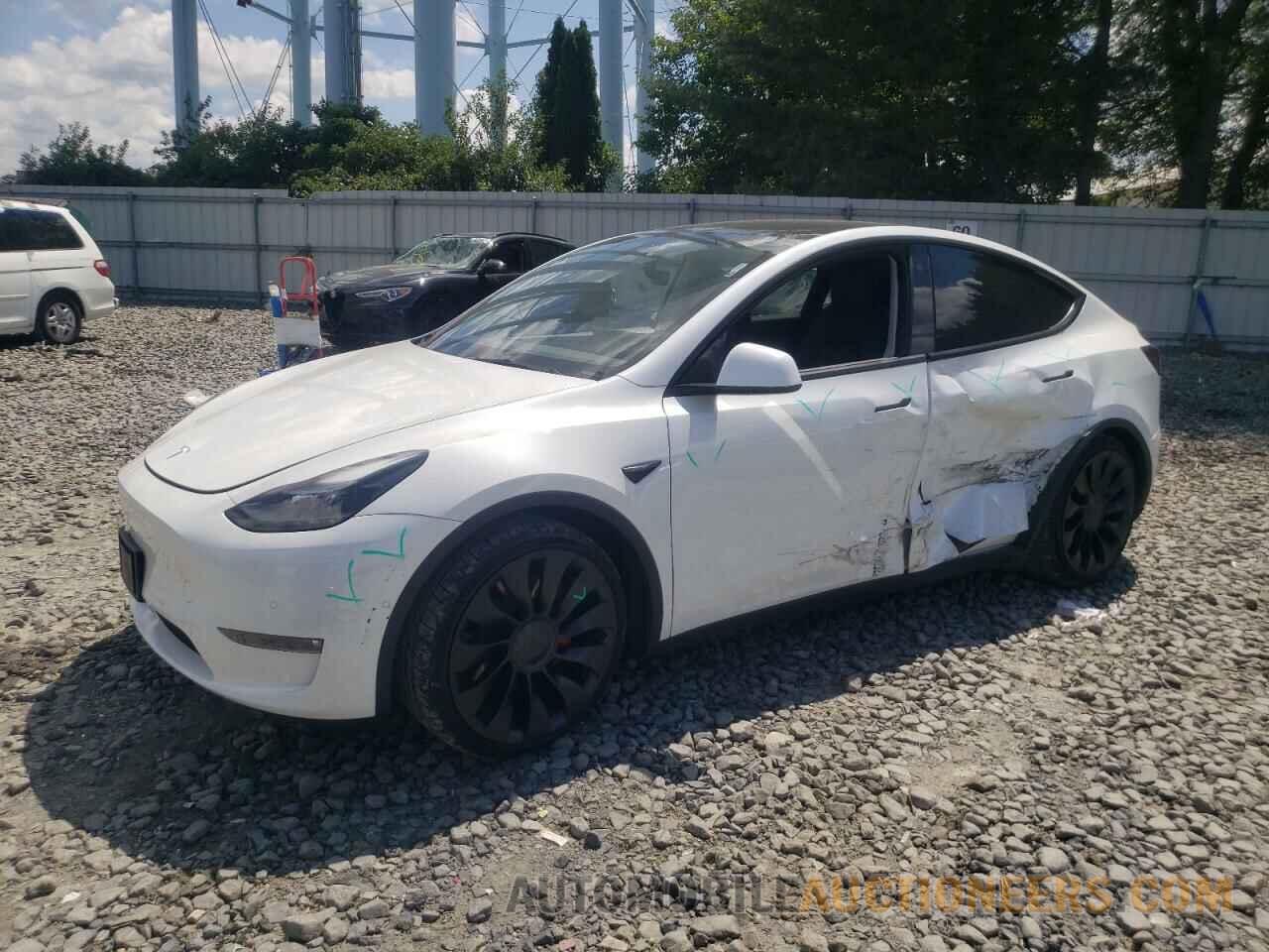 7SAYGDEF3NF531563 TESLA MODEL Y 2022