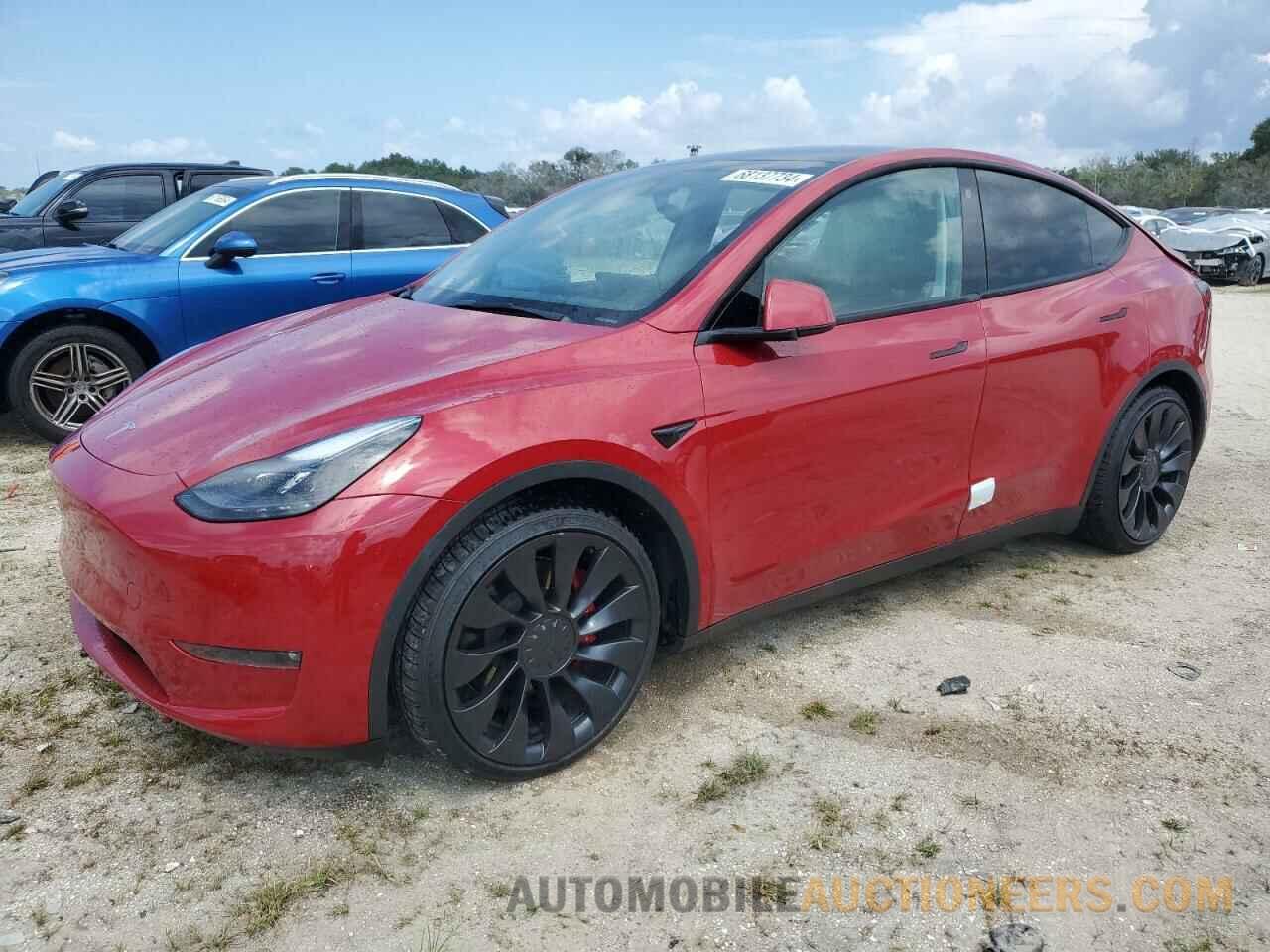 7SAYGDEF3NF534172 TESLA MODEL Y 2022