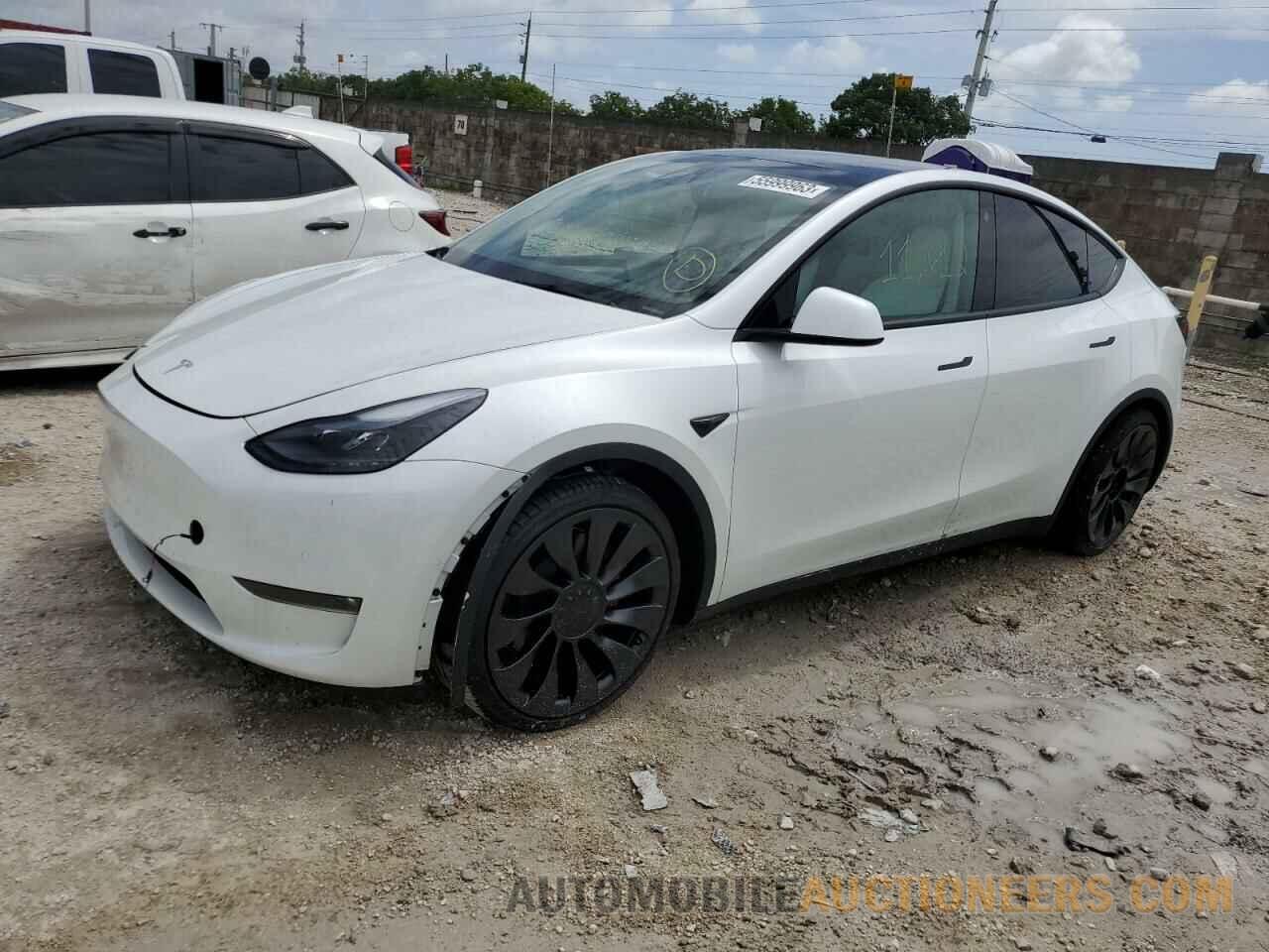 7SAYGDEF3NF542062 TESLA MODEL Y 2022