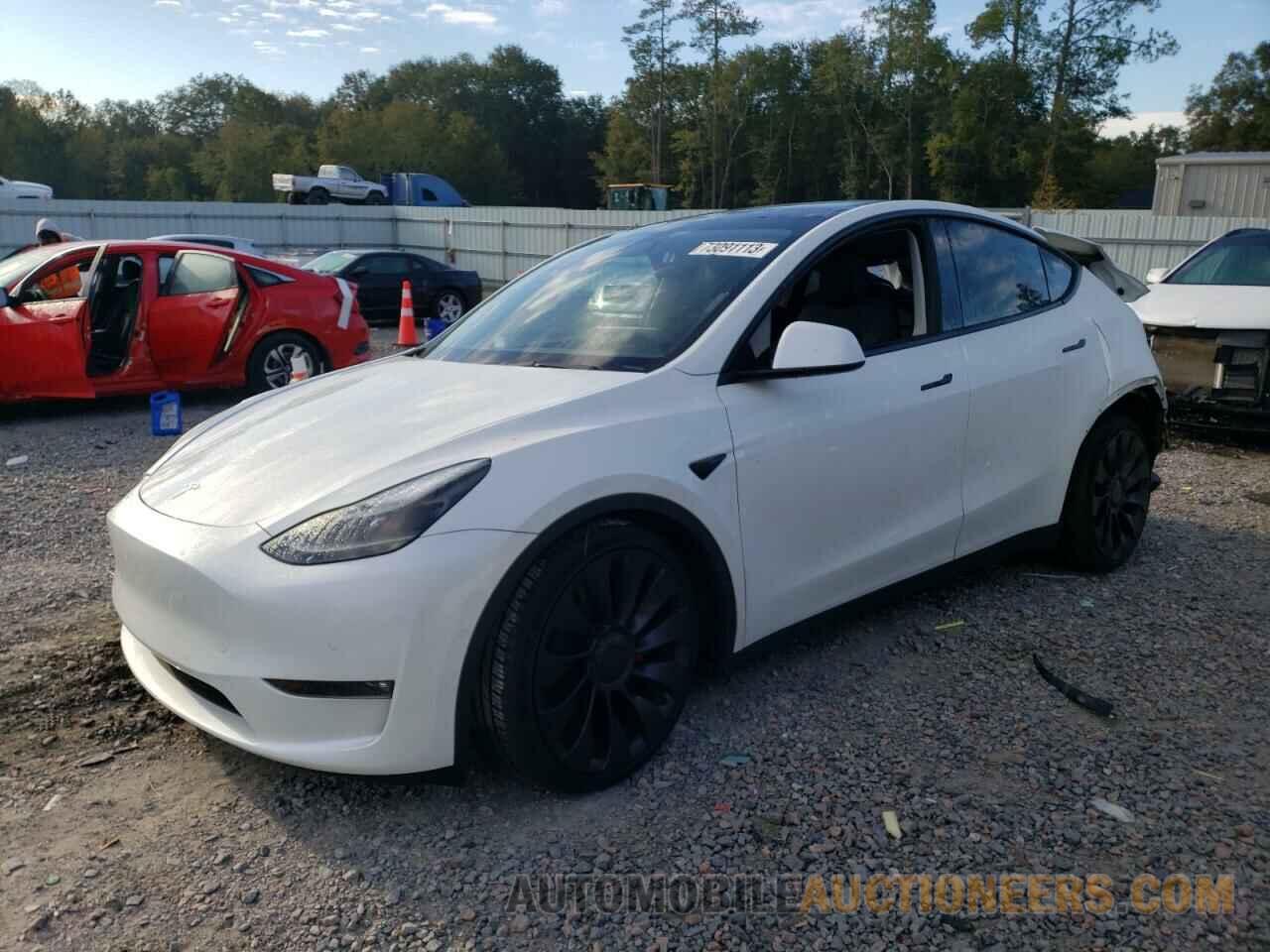 7SAYGDEF3NF544300 TESLA MODEL Y 2022