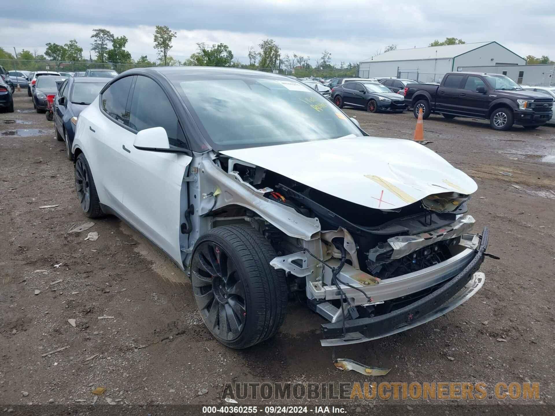 7SAYGDEF3NF545785 TESLA MODEL Y 2022