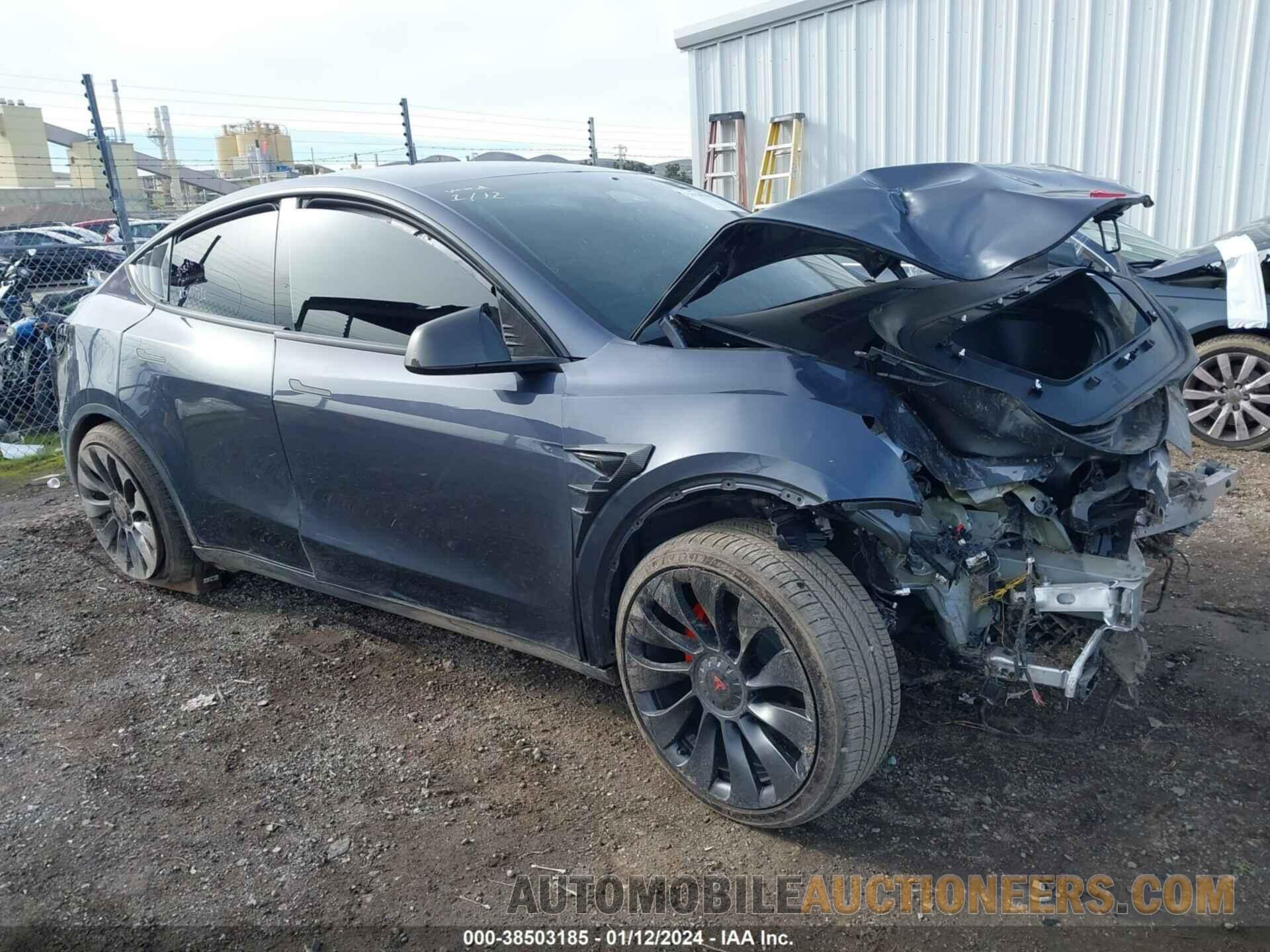 7SAYGDEF3NF547827 TESLA MODEL Y 2022