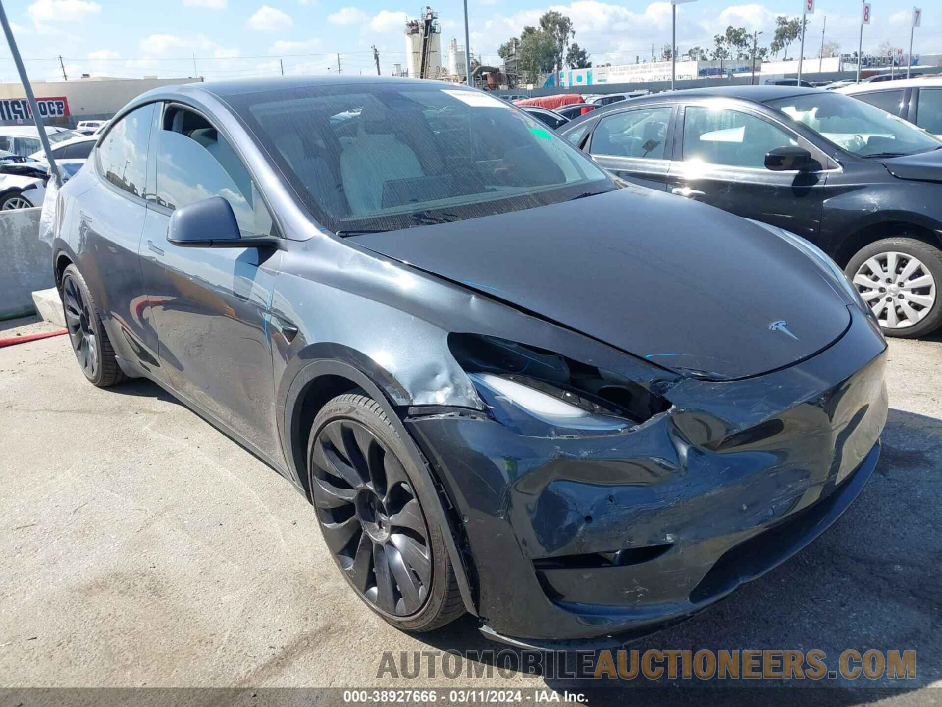 7SAYGDEF3NF552073 TESLA MODEL Y 2022