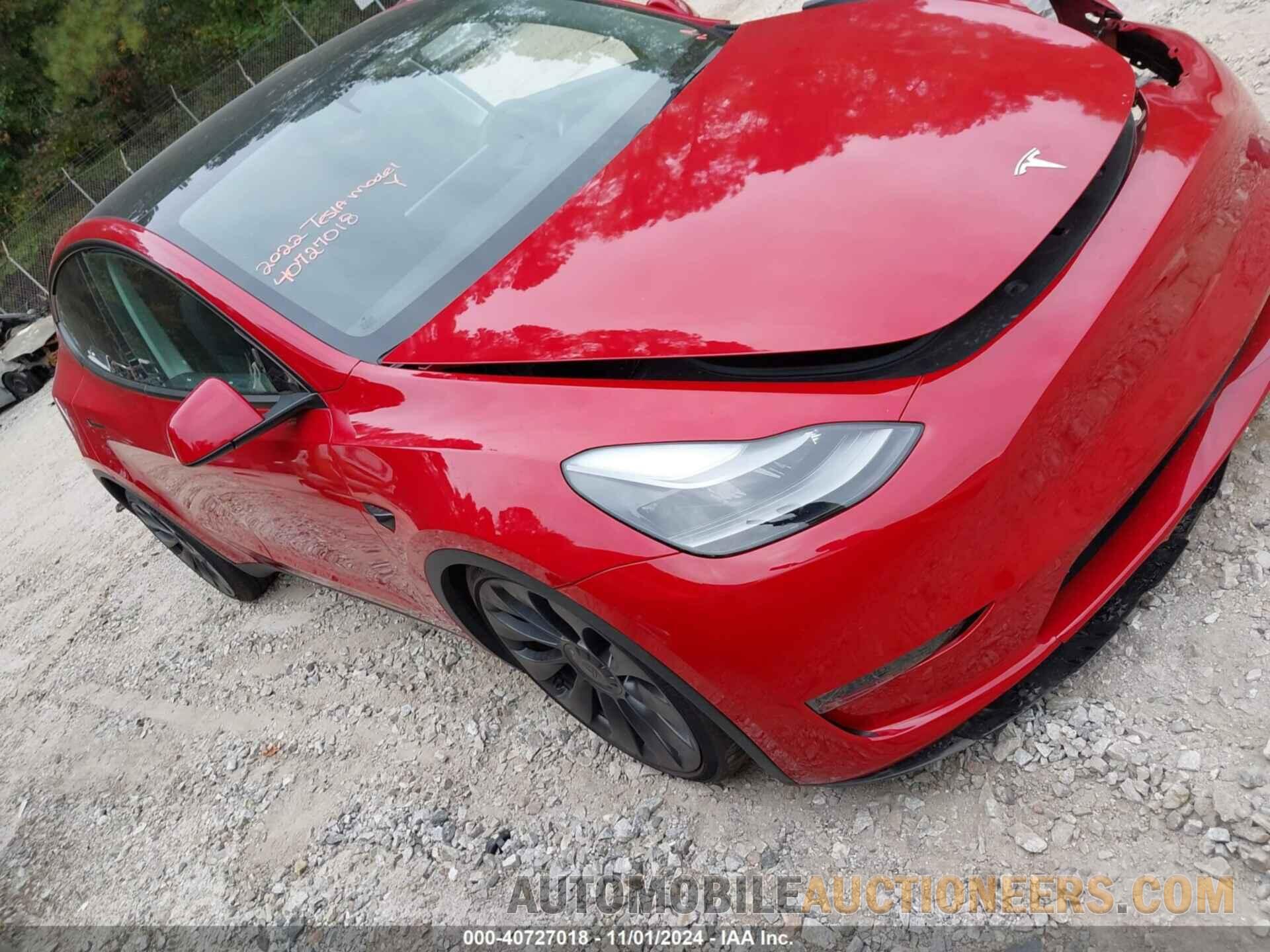 7SAYGDEF3NF562196 TESLA MODEL Y 2022