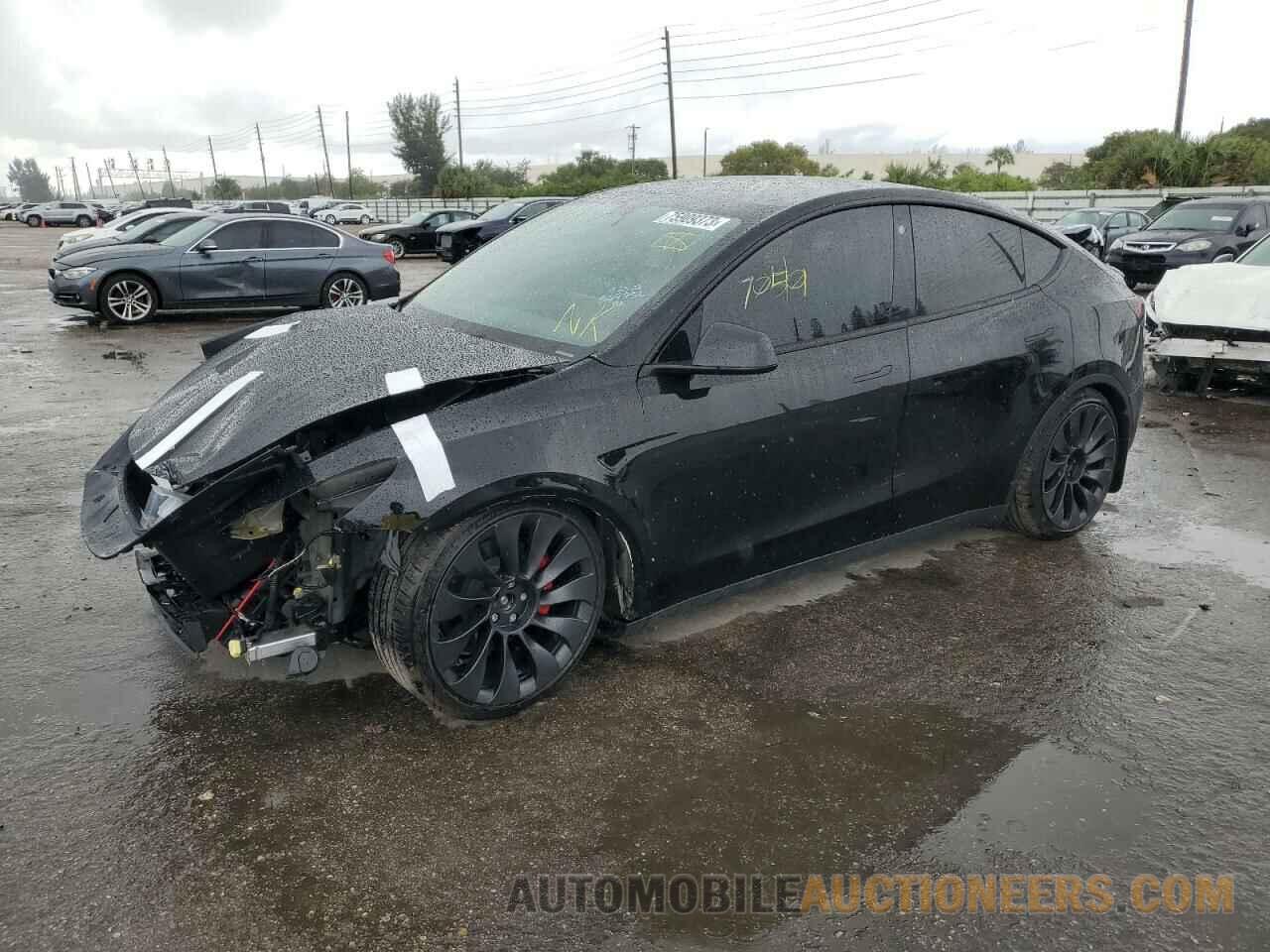 7SAYGDEF3NF564756 TESLA MODEL Y 2022