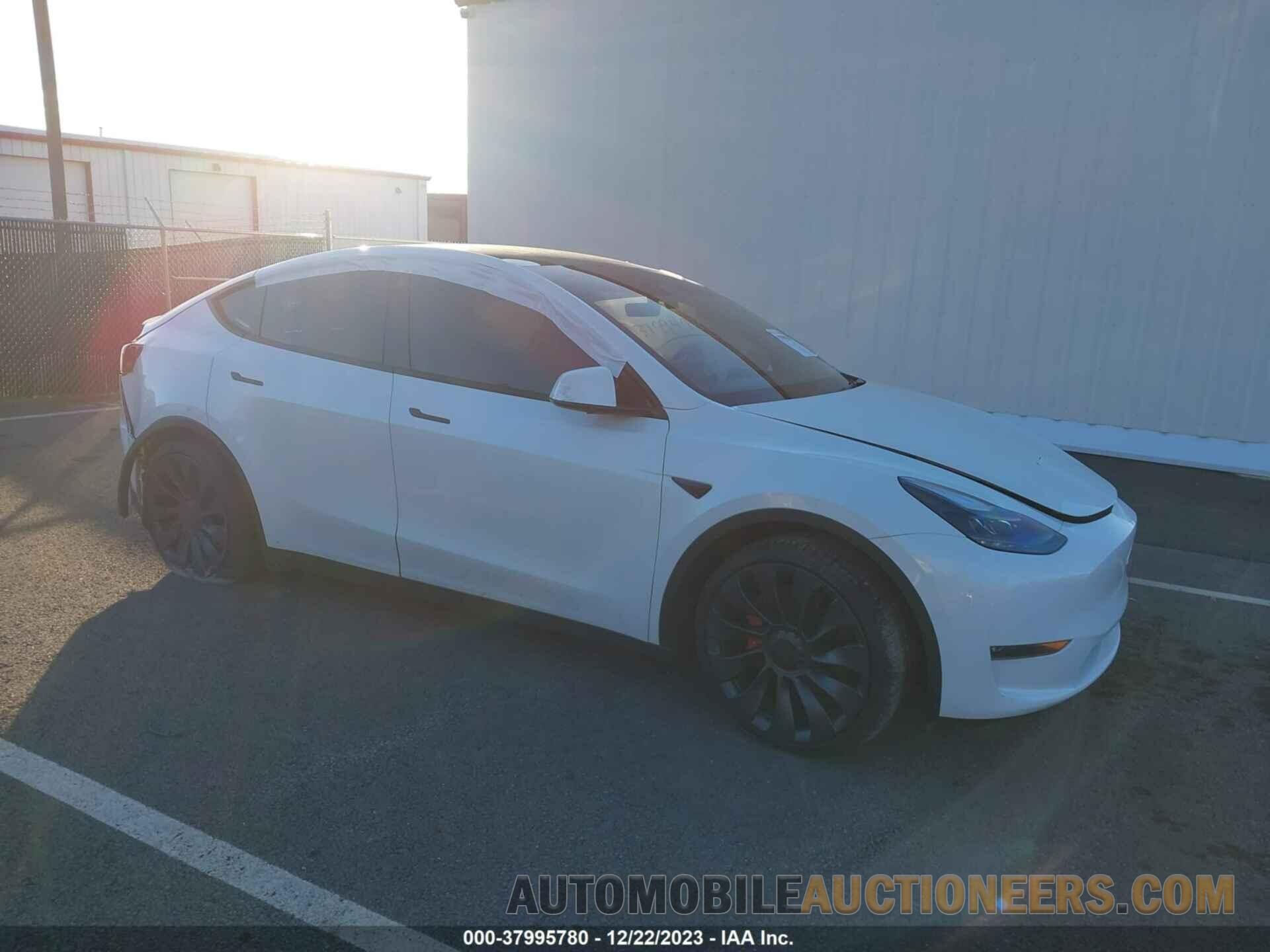 7SAYGDEF4NF312627 TESLA MODEL Y 2022