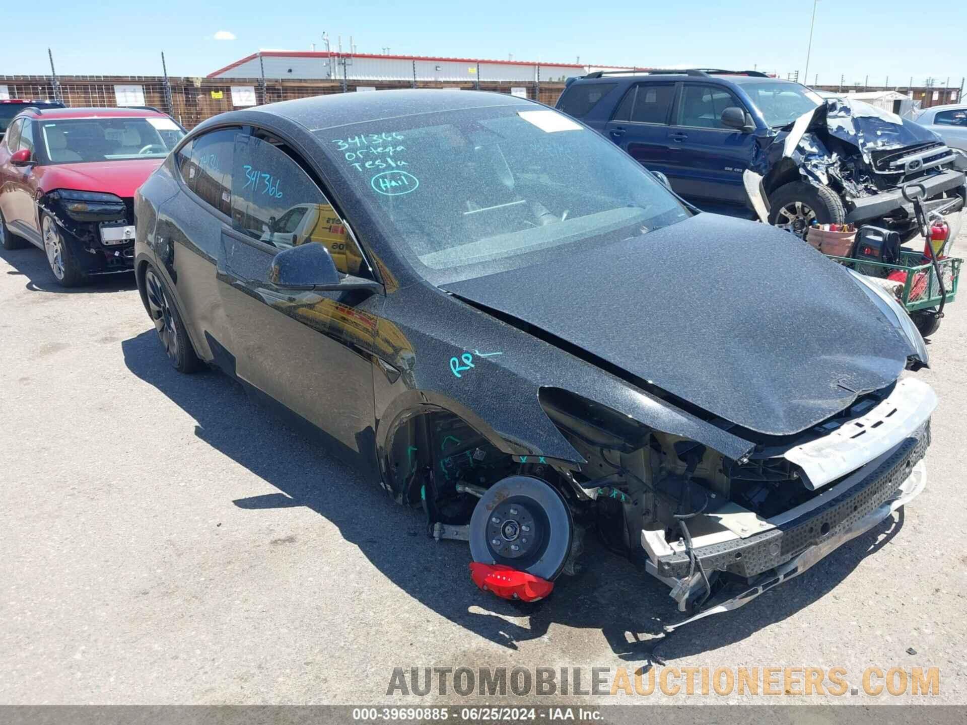 7SAYGDEF4NF341366 TESLA MODEL Y 2022