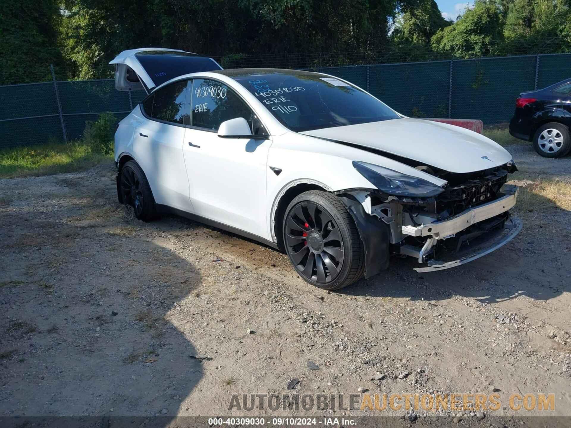 7SAYGDEF4NF378255 TESLA MODEL Y 2022