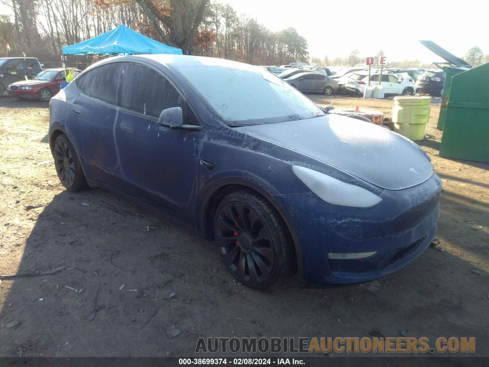 7SAYGDEF4NF380183 TESLA MODEL Y 2022