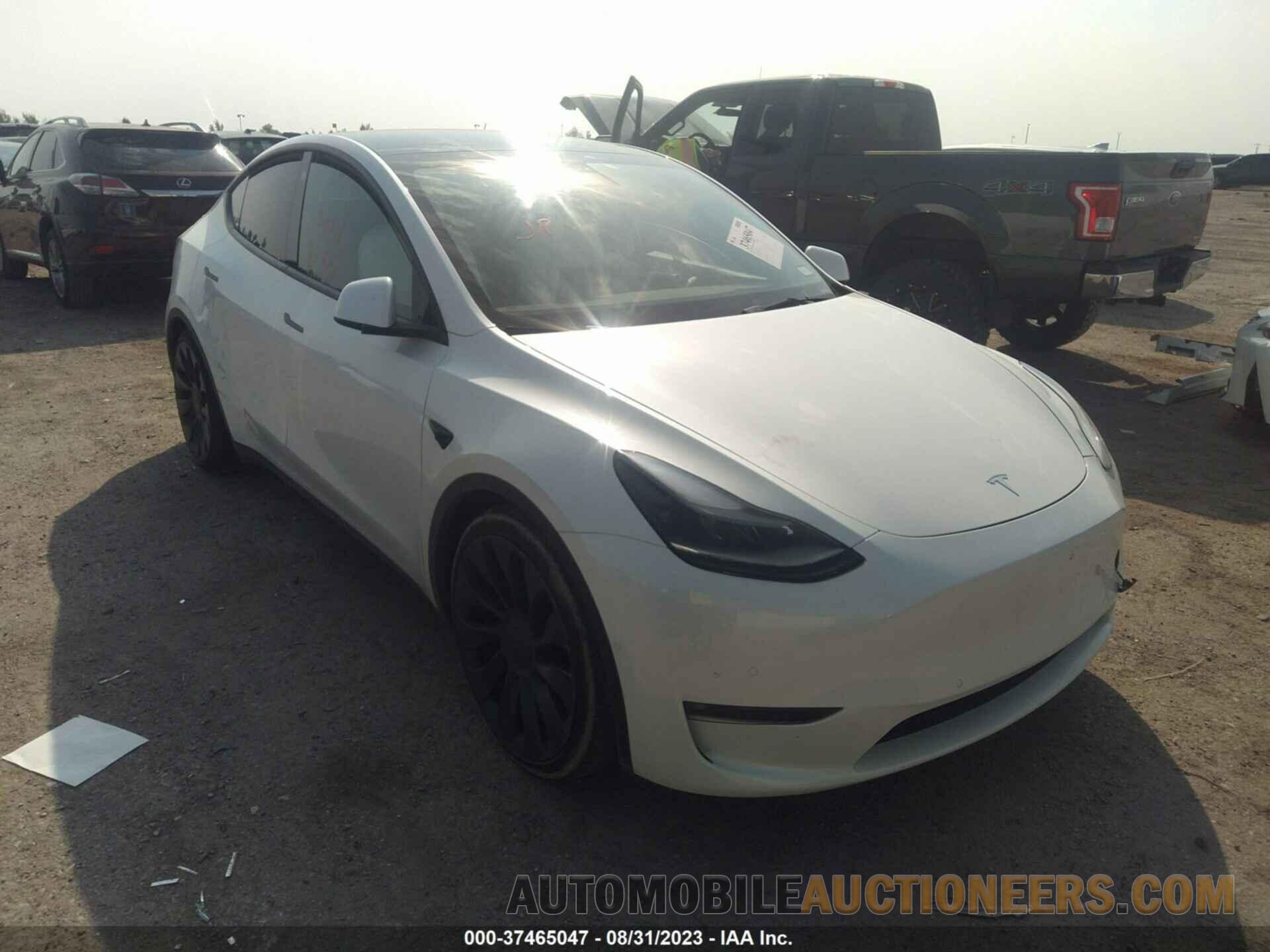 7SAYGDEF4NF392799 TESLA MODEL Y 2022