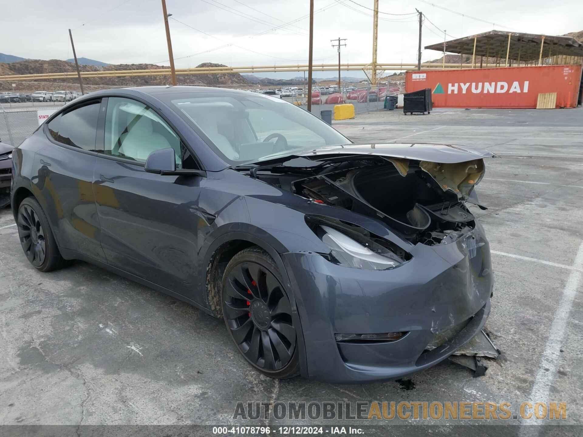 7SAYGDEF4NF406586 TESLA MODEL Y 2022