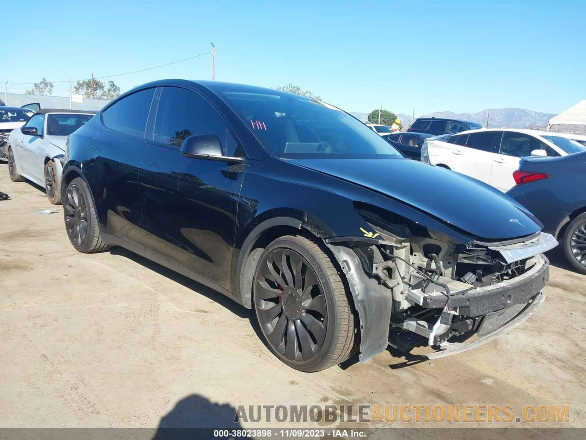 7SAYGDEF4NF409570 TESLA MODEL Y 2022