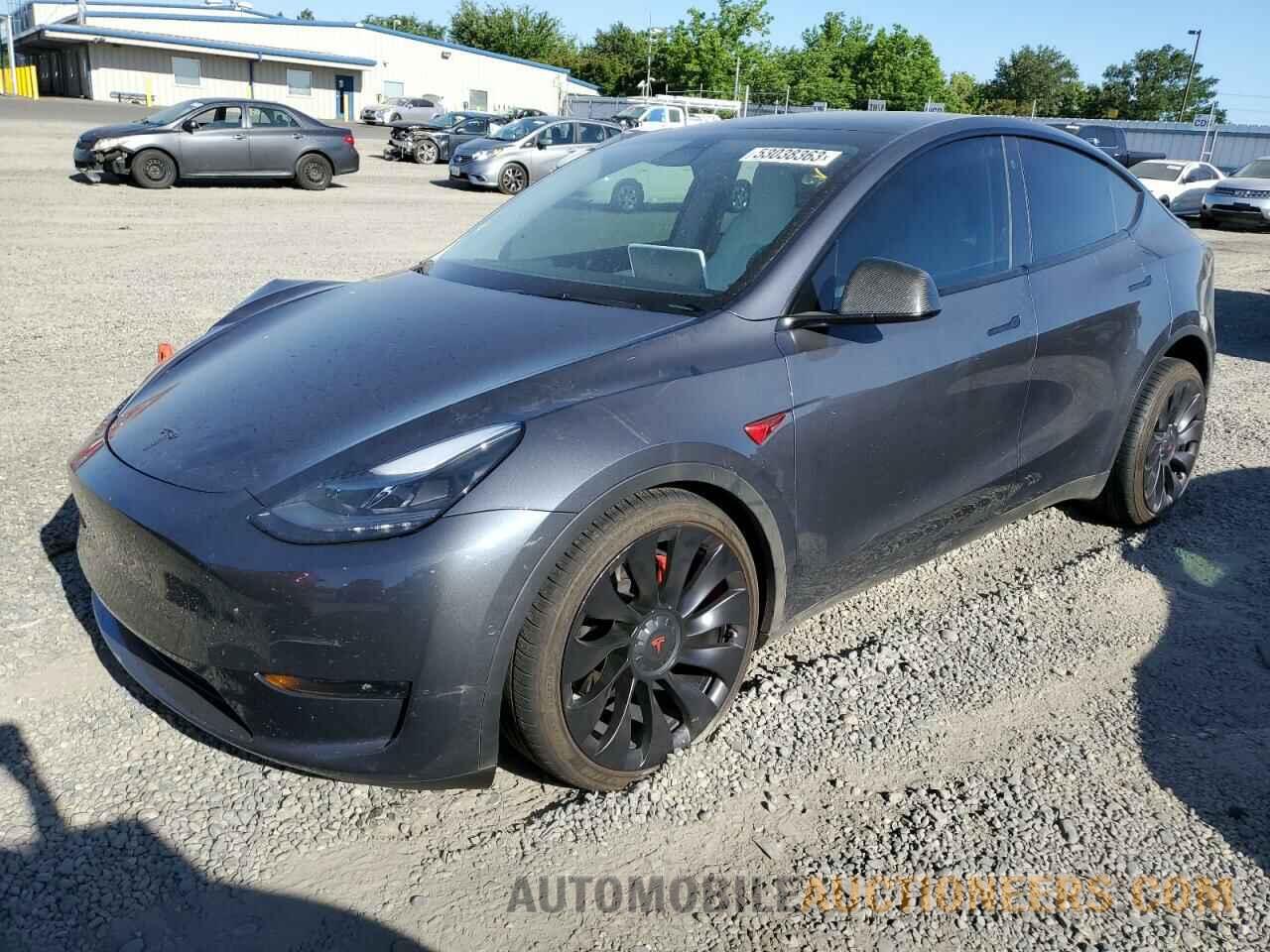 7SAYGDEF4NF411268 TESLA MODEL Y 2022