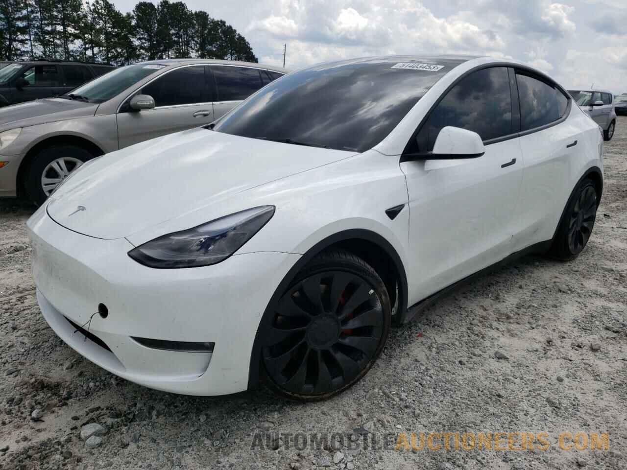 7SAYGDEF4NF438356 TESLA MODEL Y 2022