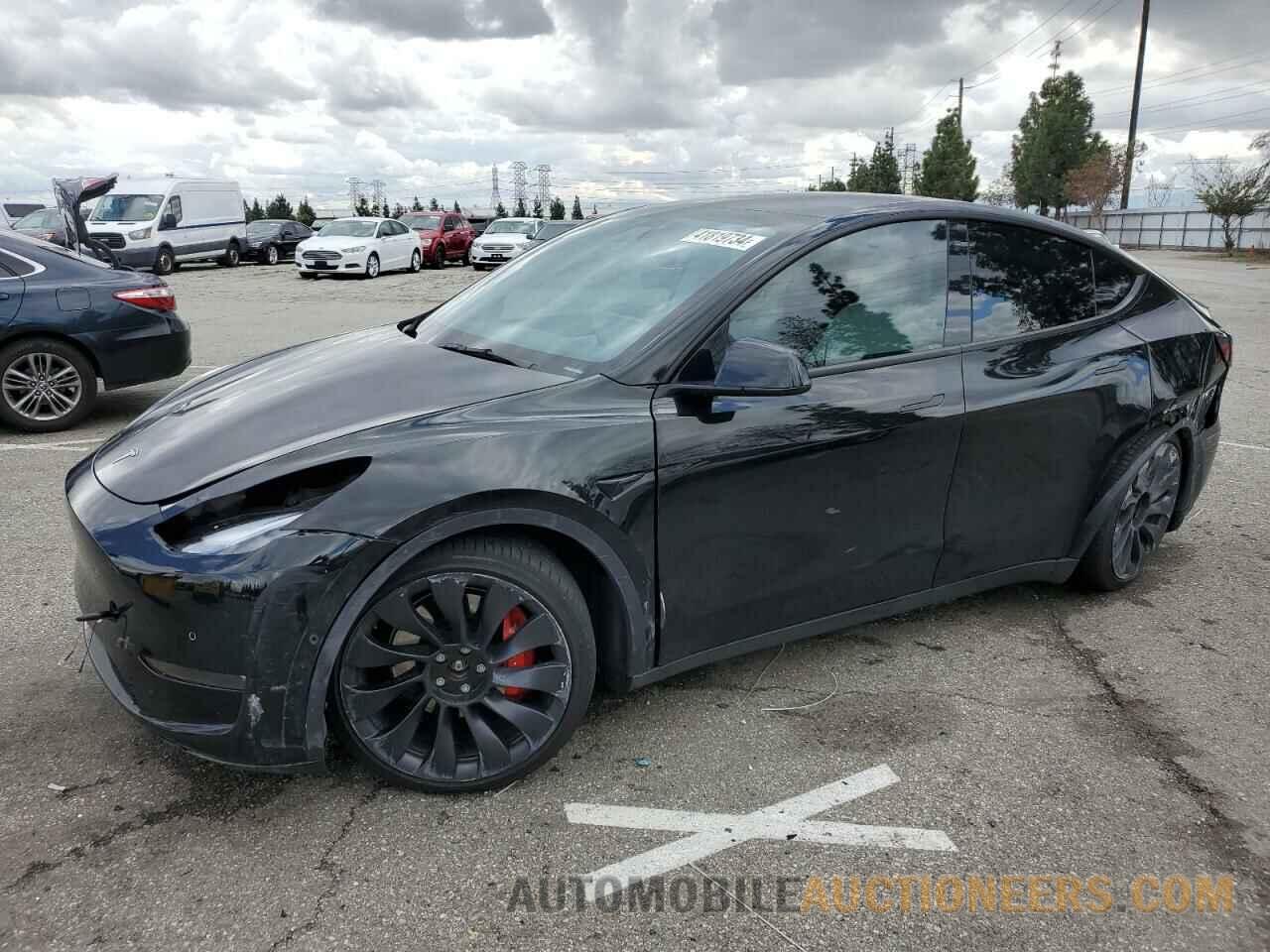 7SAYGDEF4NF439443 TESLA MODEL Y 2022