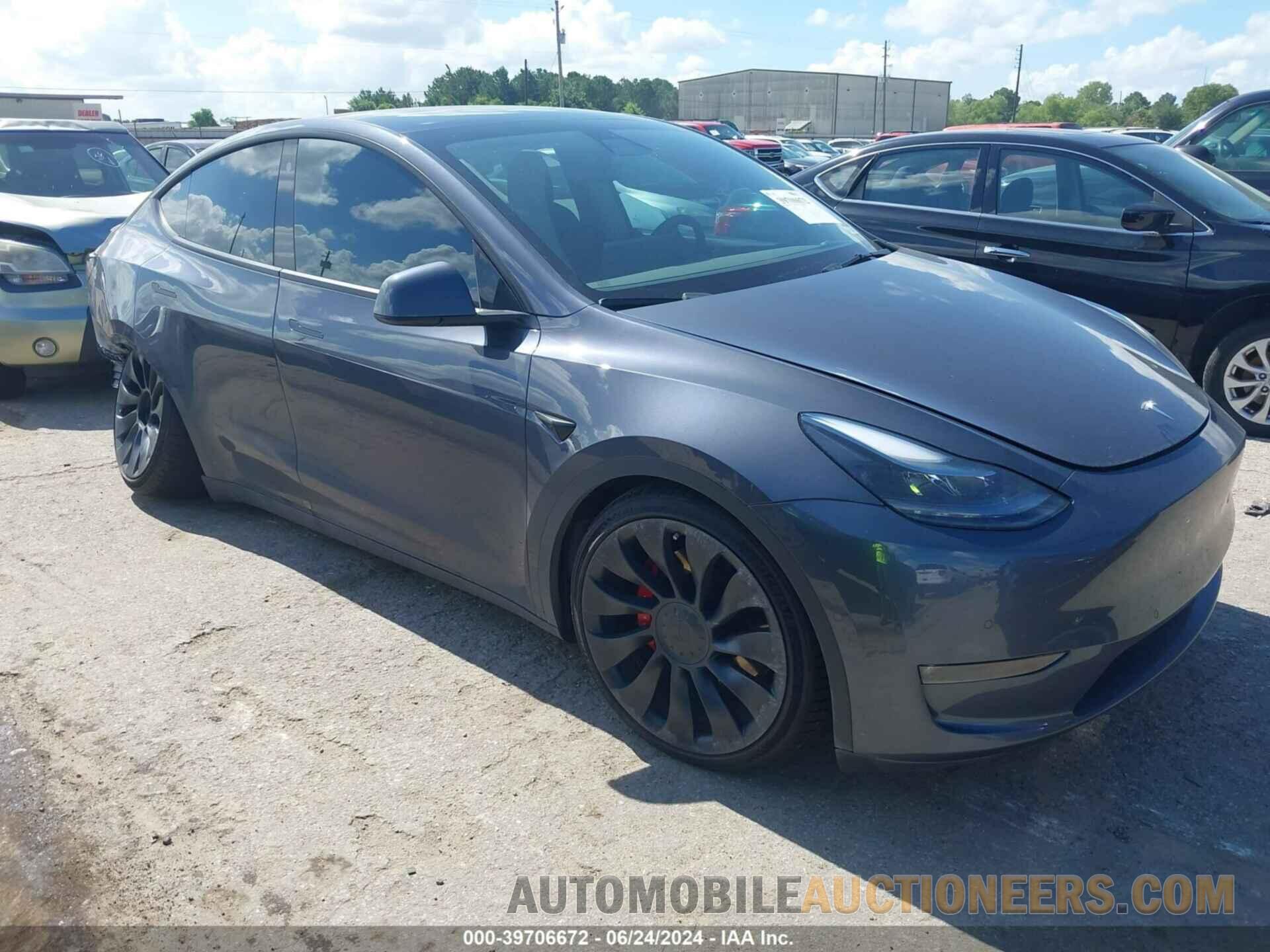 7SAYGDEF4NF445534 TESLA MODEL Y 2022