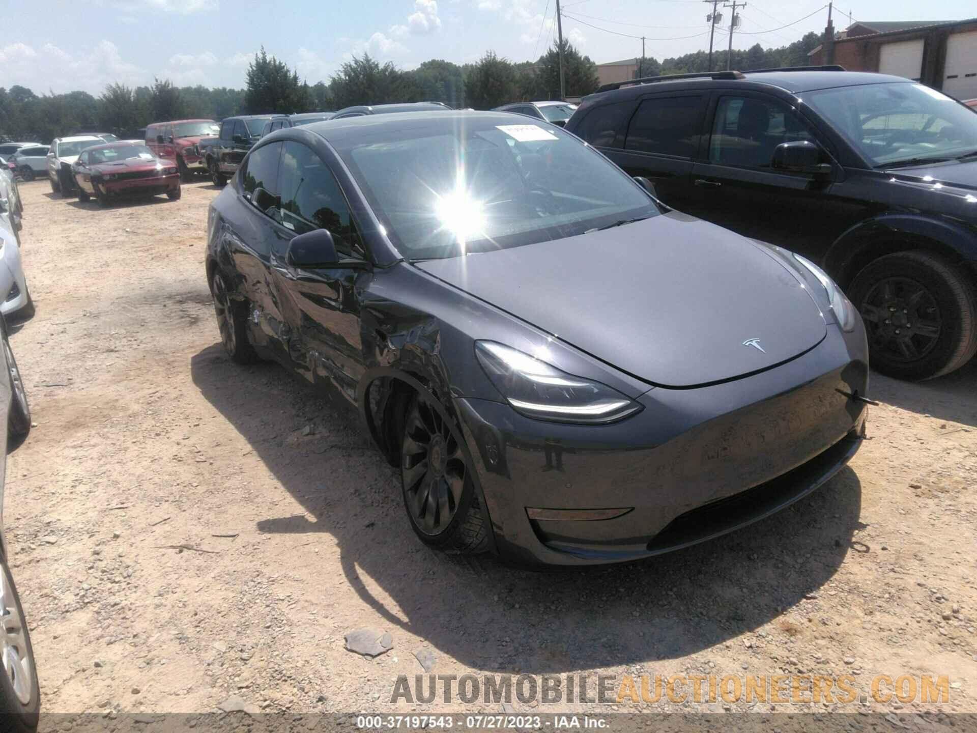 7SAYGDEF4NF448921 TESLA MODEL Y 2022