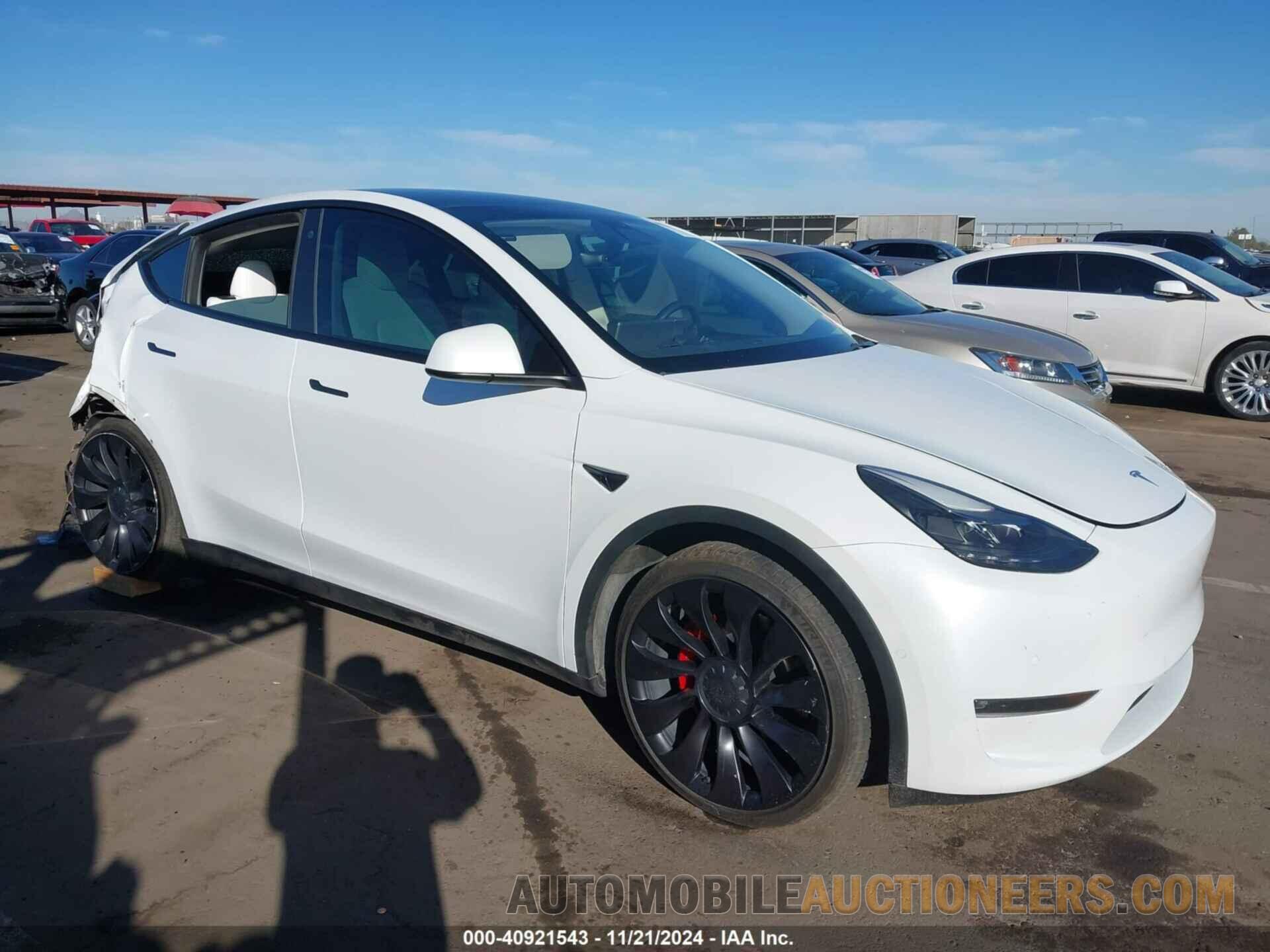 7SAYGDEF4NF452693 TESLA MODEL Y 2022