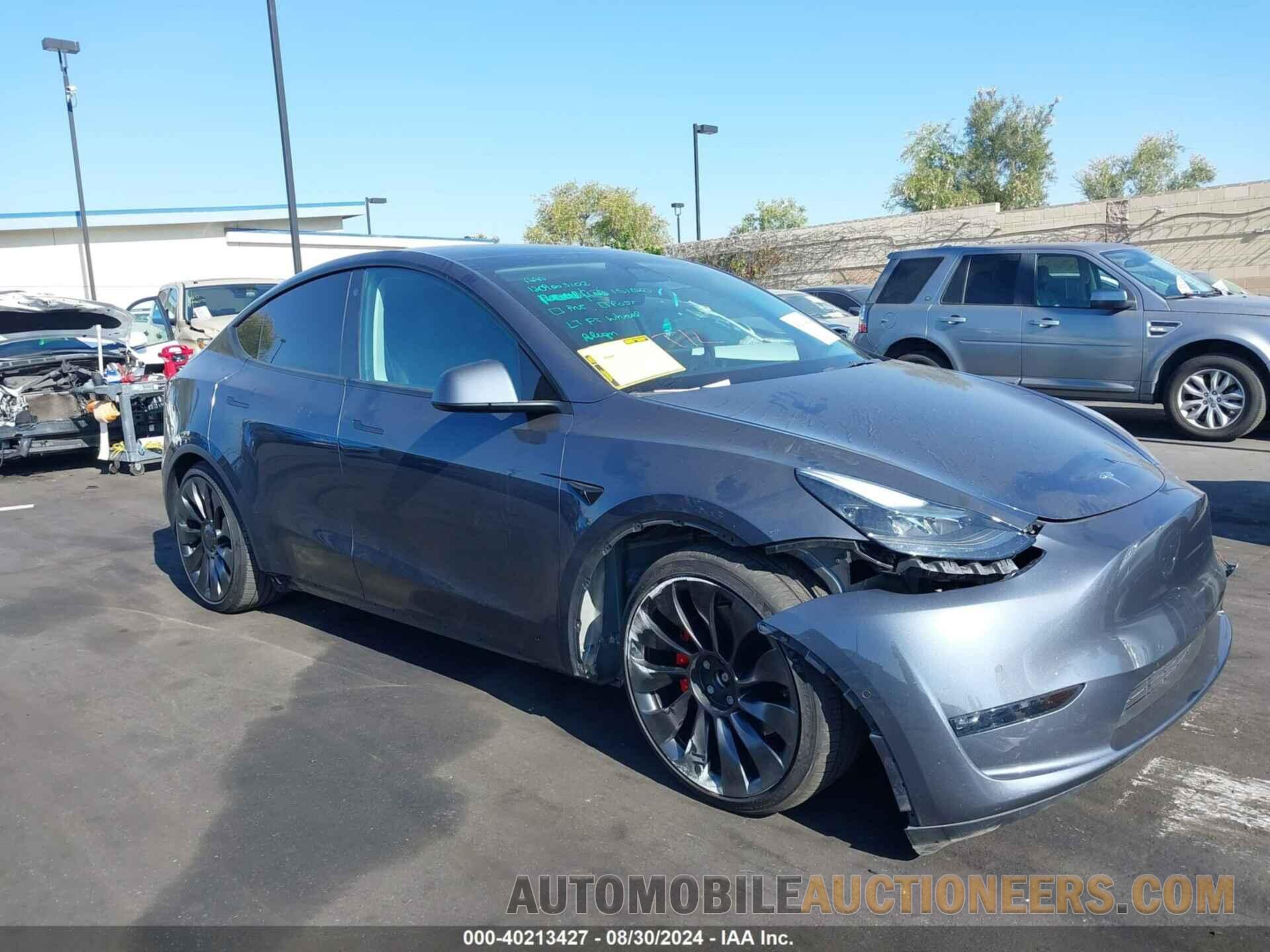 7SAYGDEF4NF455898 TESLA MODEL Y 2022