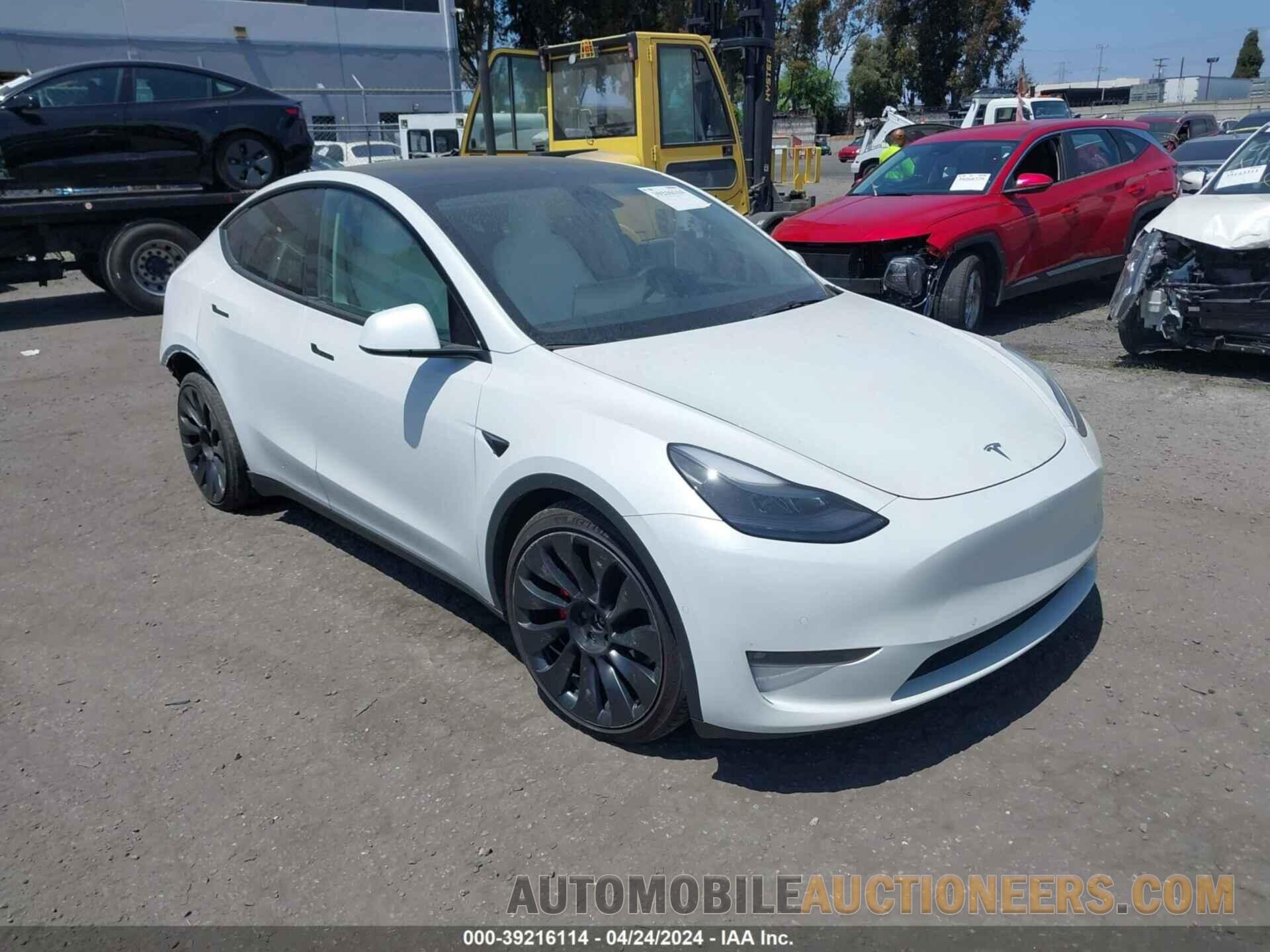 7SAYGDEF4NF468604 TESLA MODEL Y 2022