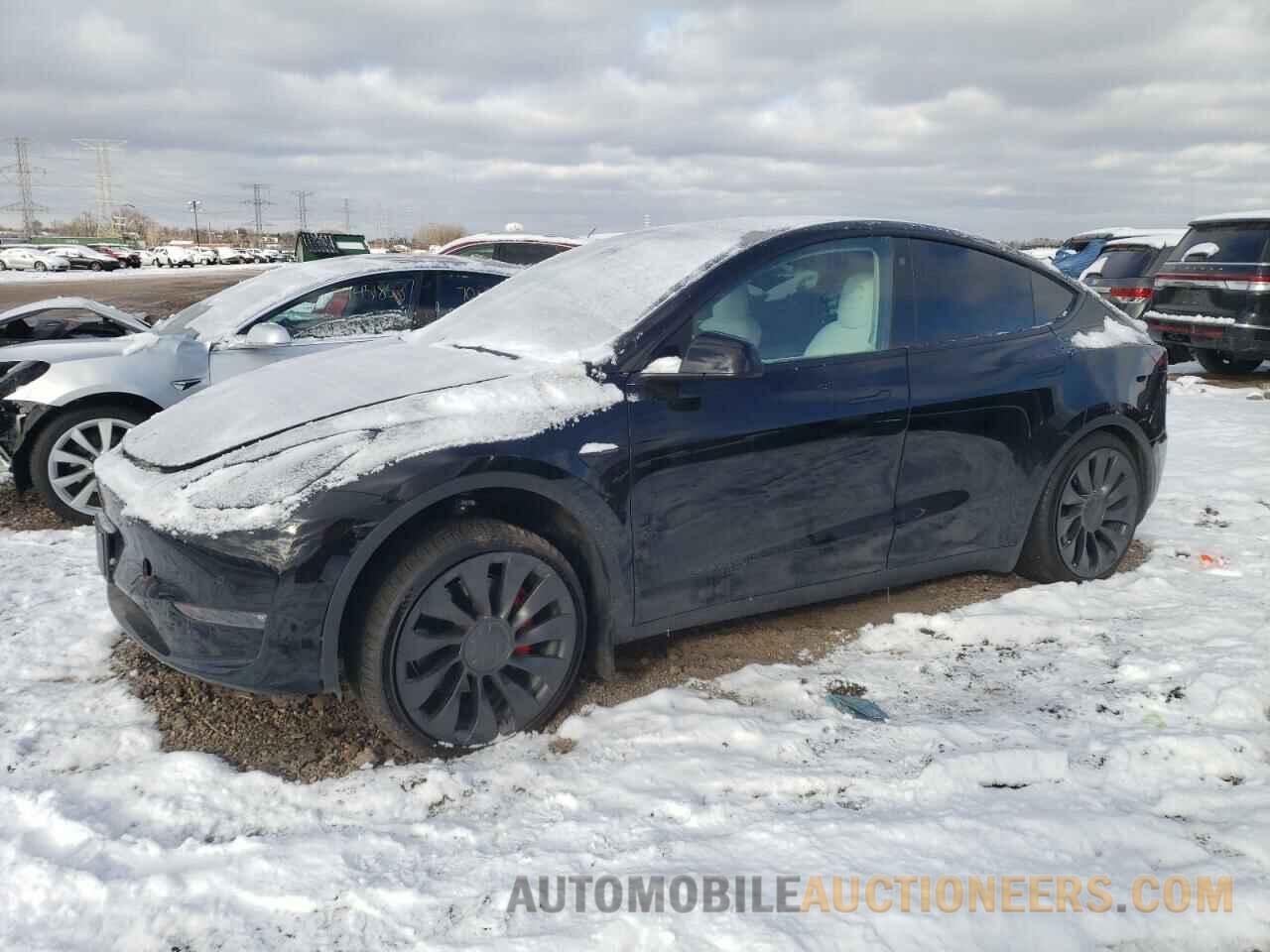 7SAYGDEF4NF490327 TESLA MODEL Y 2022