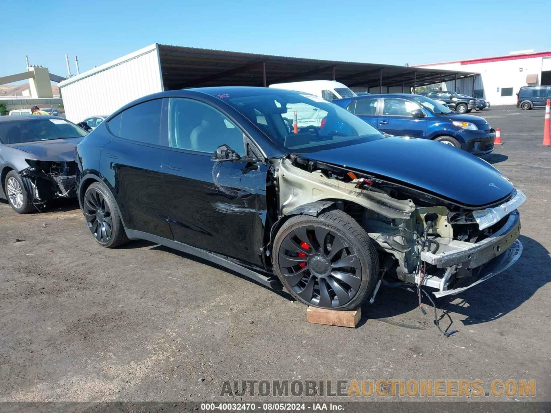 7SAYGDEF4NF490506 TESLA MODEL Y 2022