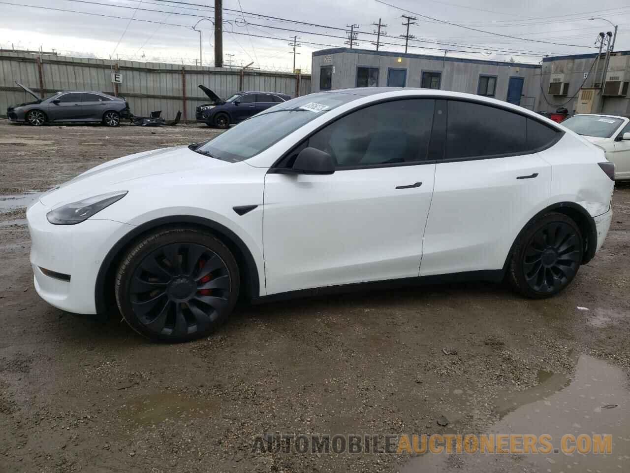 7SAYGDEF4NF490781 TESLA MODEL Y 2022