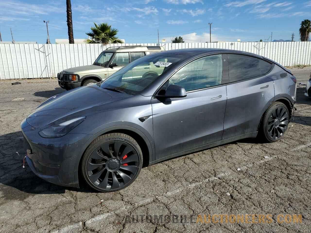 7SAYGDEF4NF492658 TESLA MODEL Y 2022