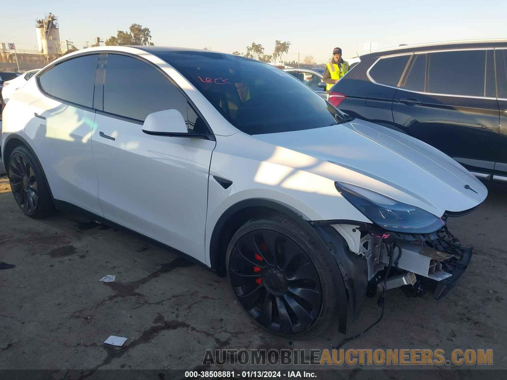 7SAYGDEF4NF492790 TESLA MODEL Y 2022